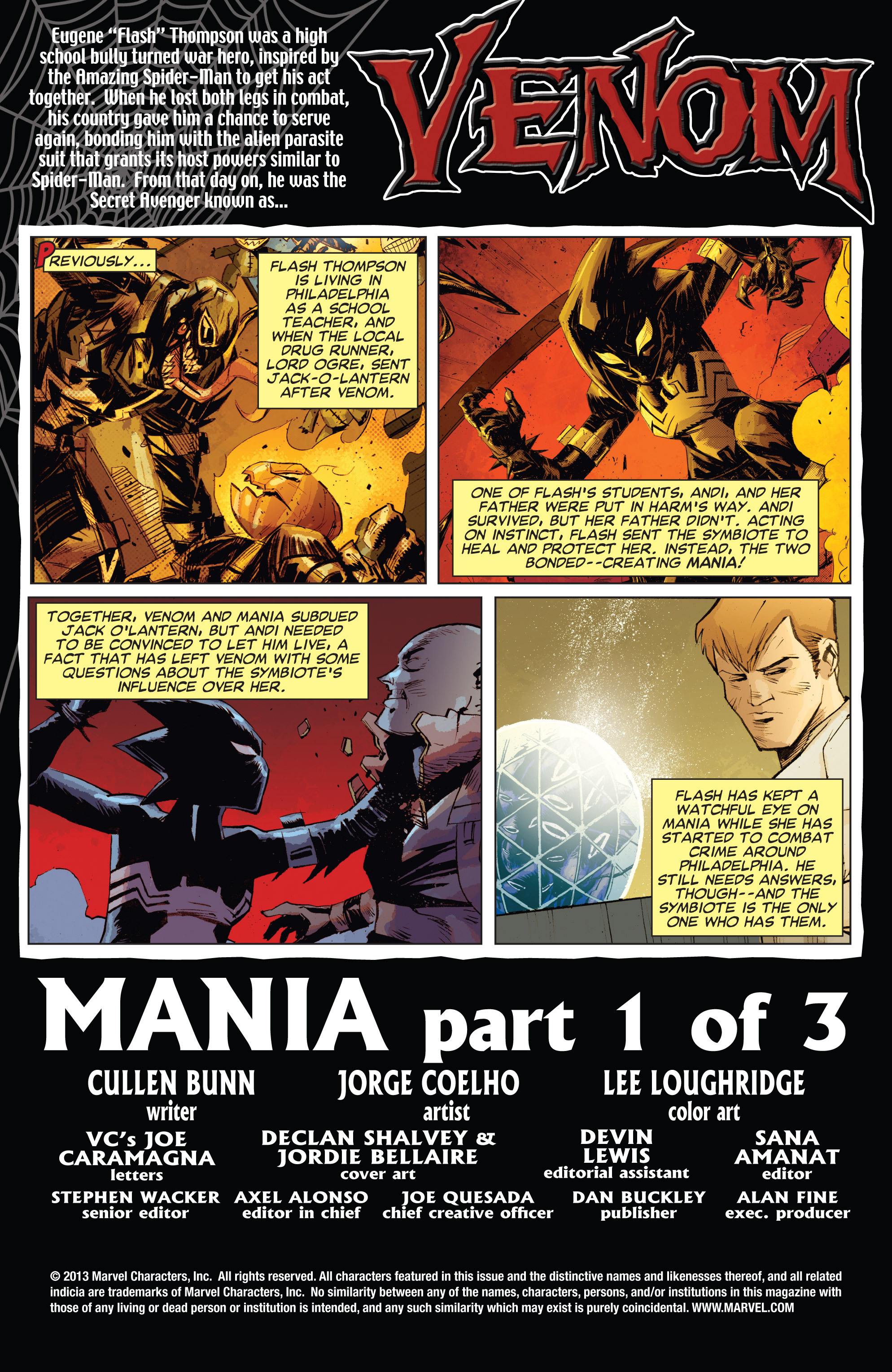 Read online Venom (2011) comic -  Issue #40 - 2