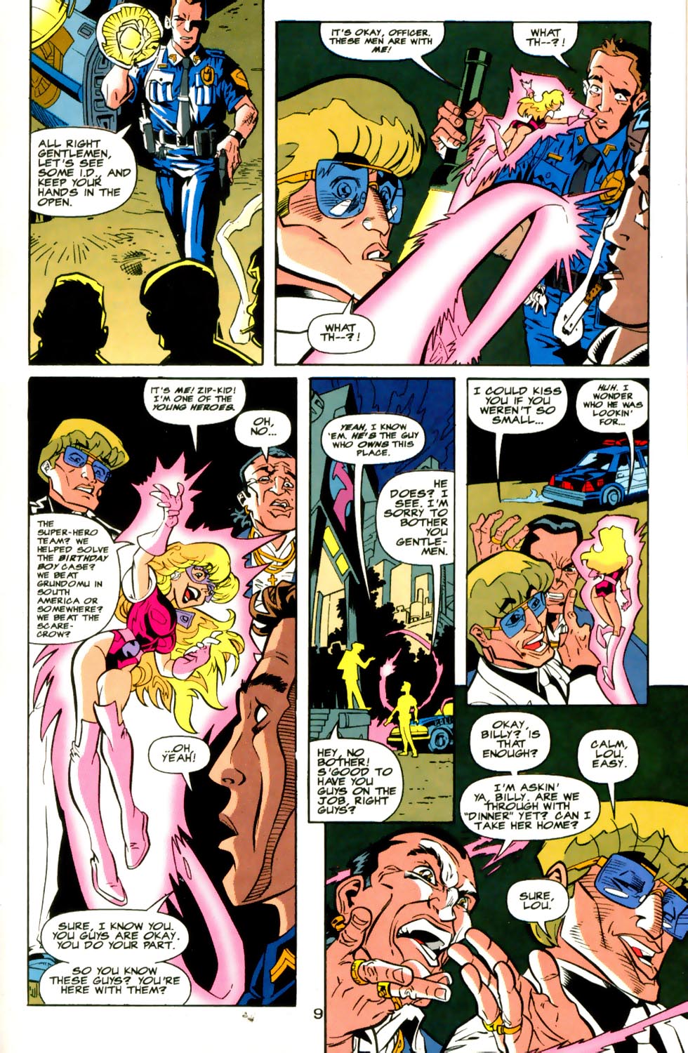 Read online Young Heroes in Love comic -  Issue #16 - 11