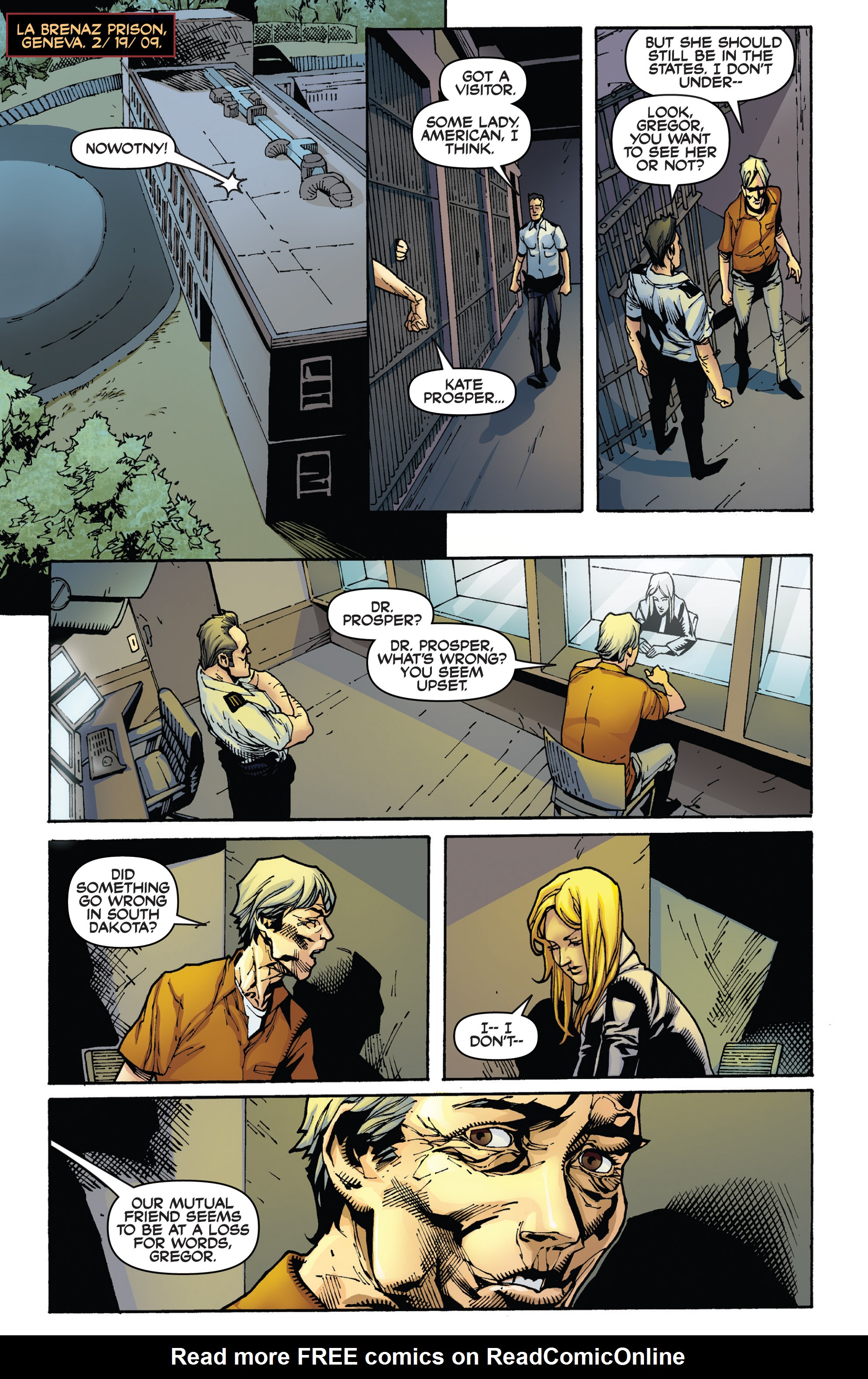 Read online Days Missing: Enox comic -  Issue # Full - 60