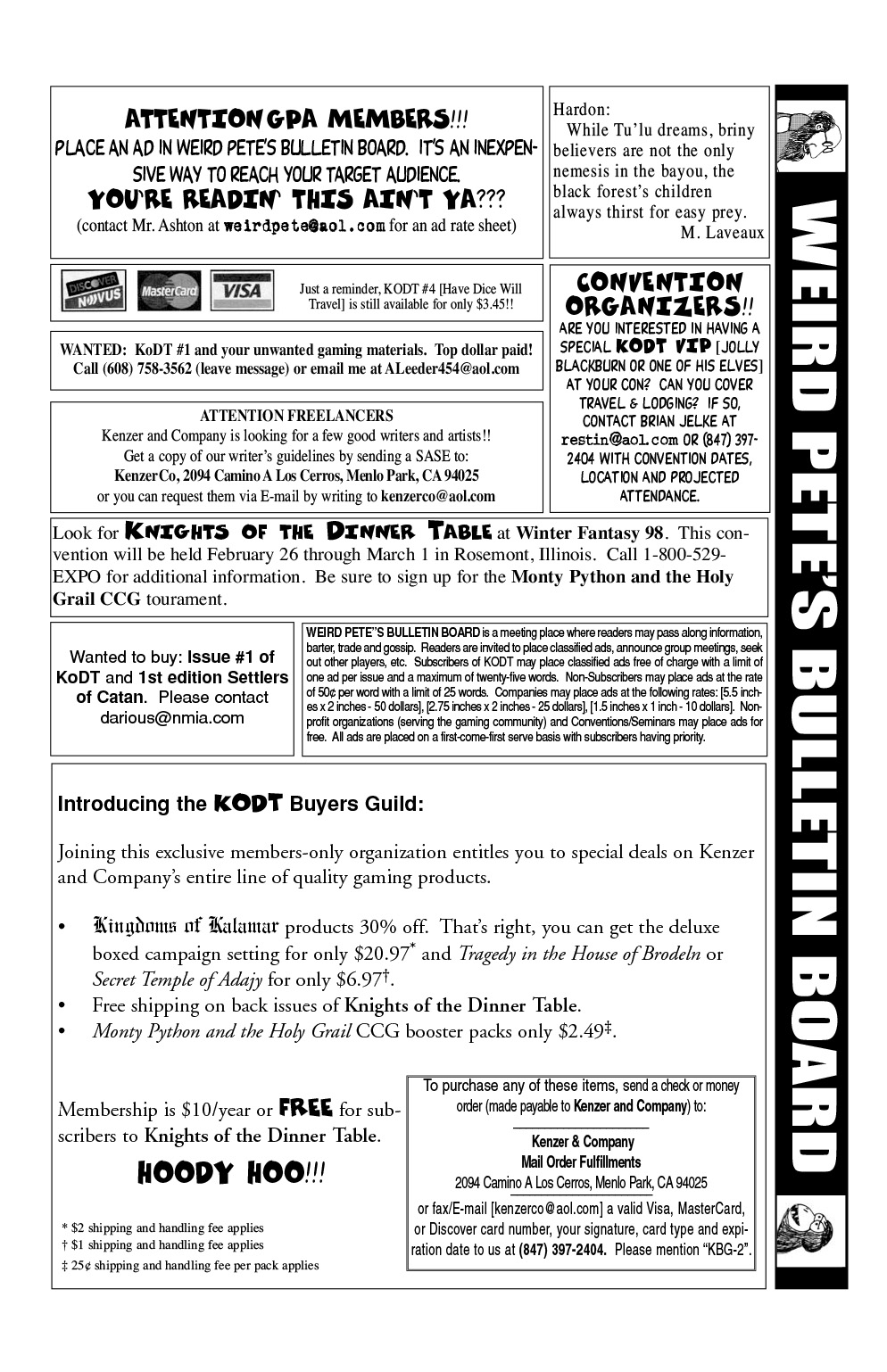 Read online Knights of the Dinner Table comic -  Issue #16 - 33