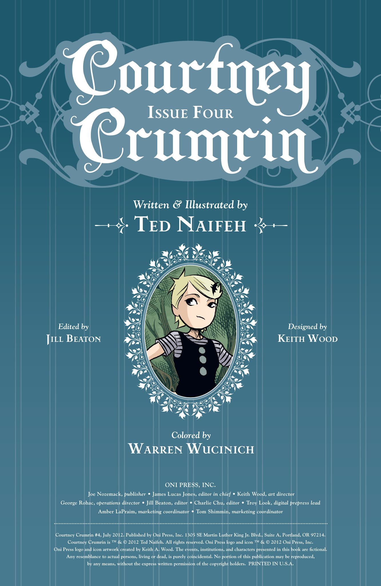 Read online Courtney Crumrin comic -  Issue #4 - 2