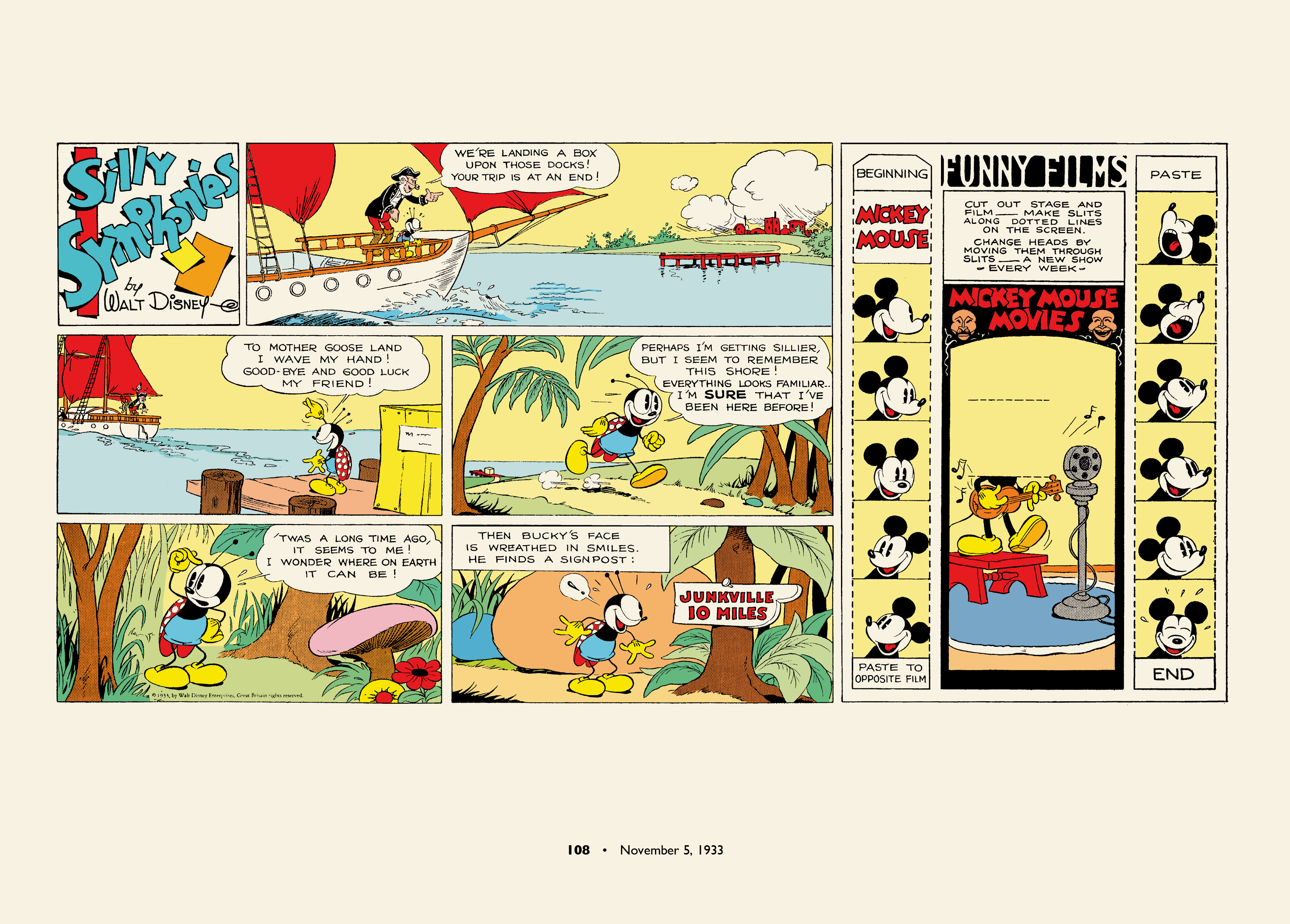 Read online Walt Disney's Silly Symphonies 1932-1935: Starring Bucky Bug and Donald Duck comic -  Issue # TPB (Part 2) - 8