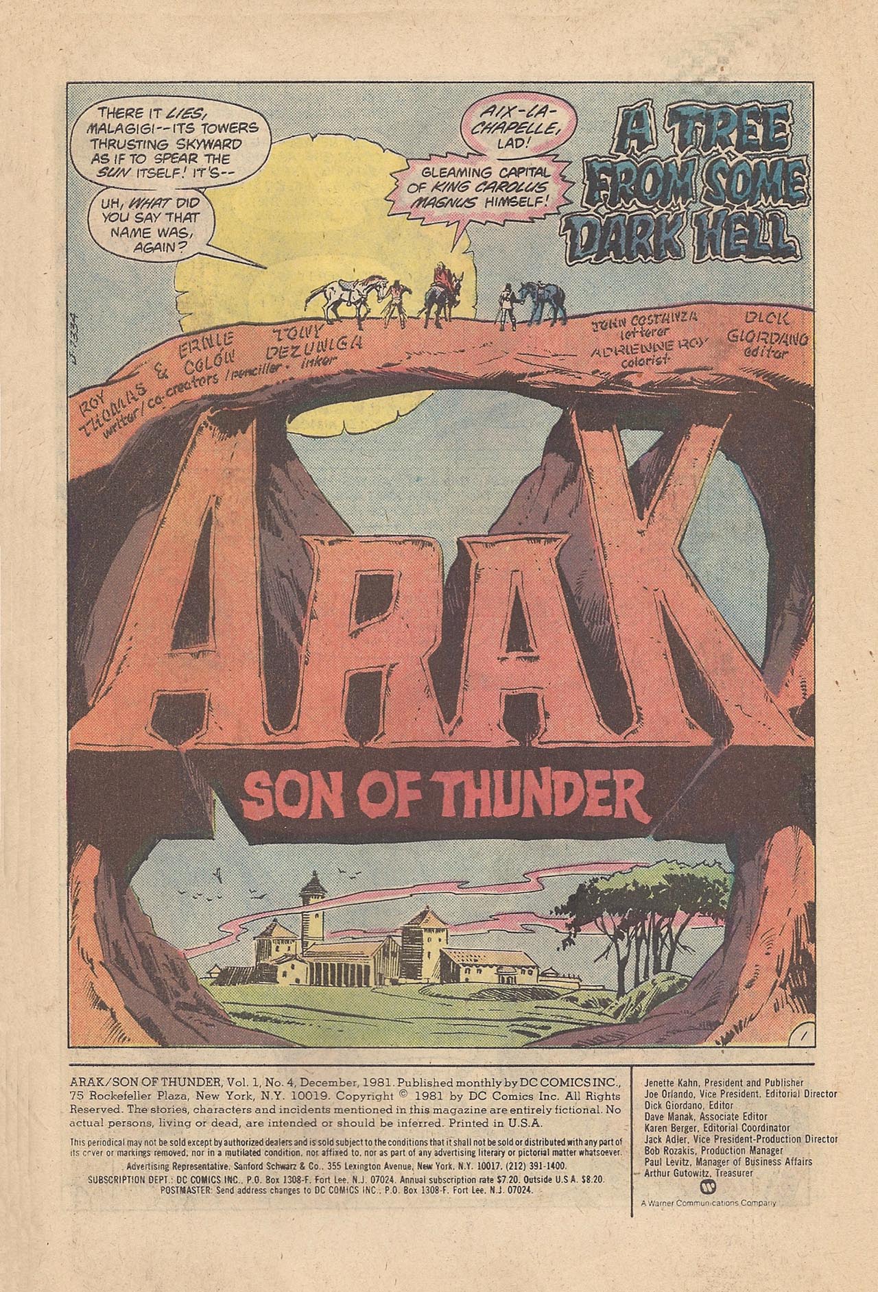 Read online Arak Son of Thunder comic -  Issue #4 - 3