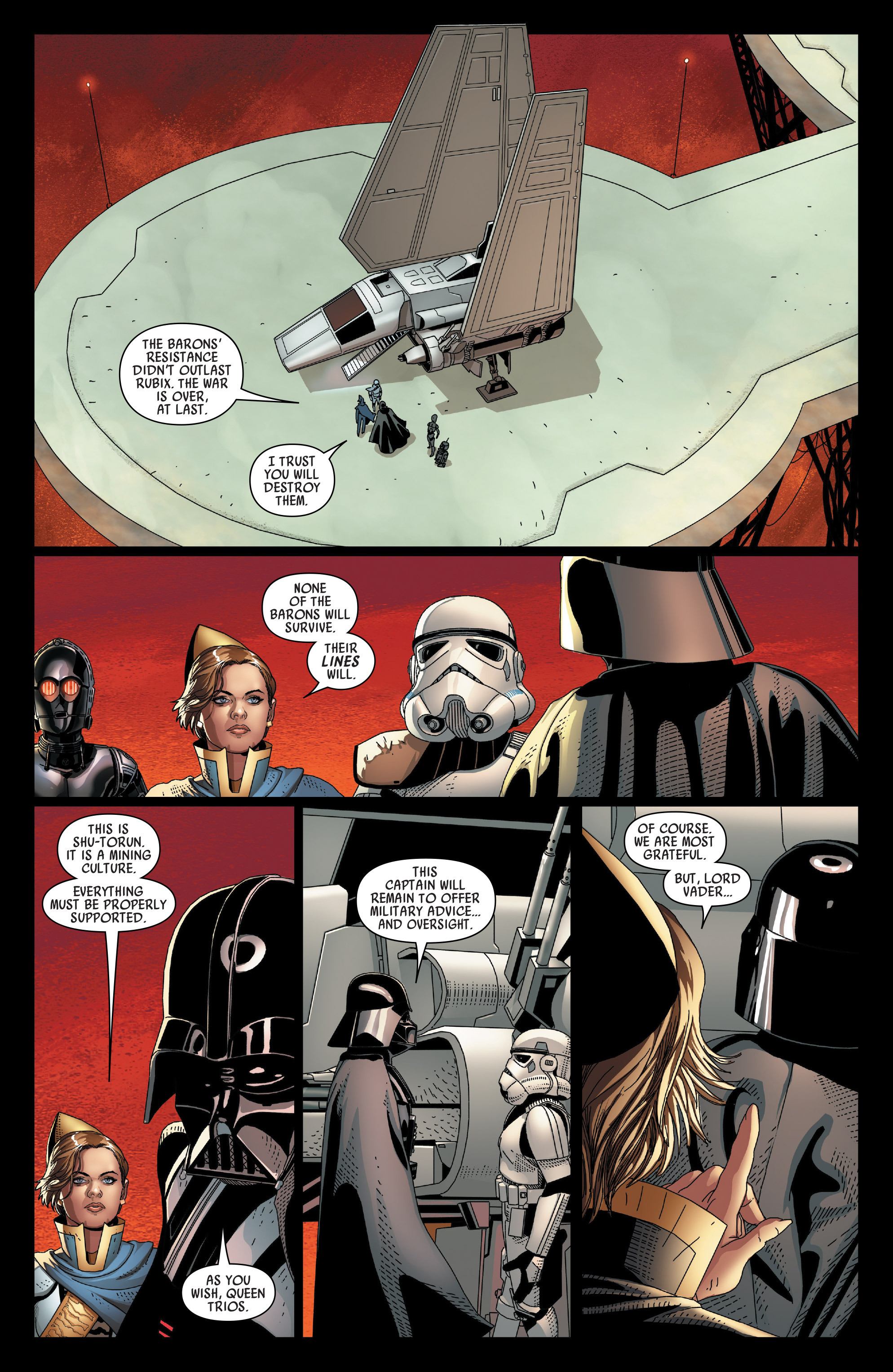 Read online Darth Vader comic -  Issue #19 - 17