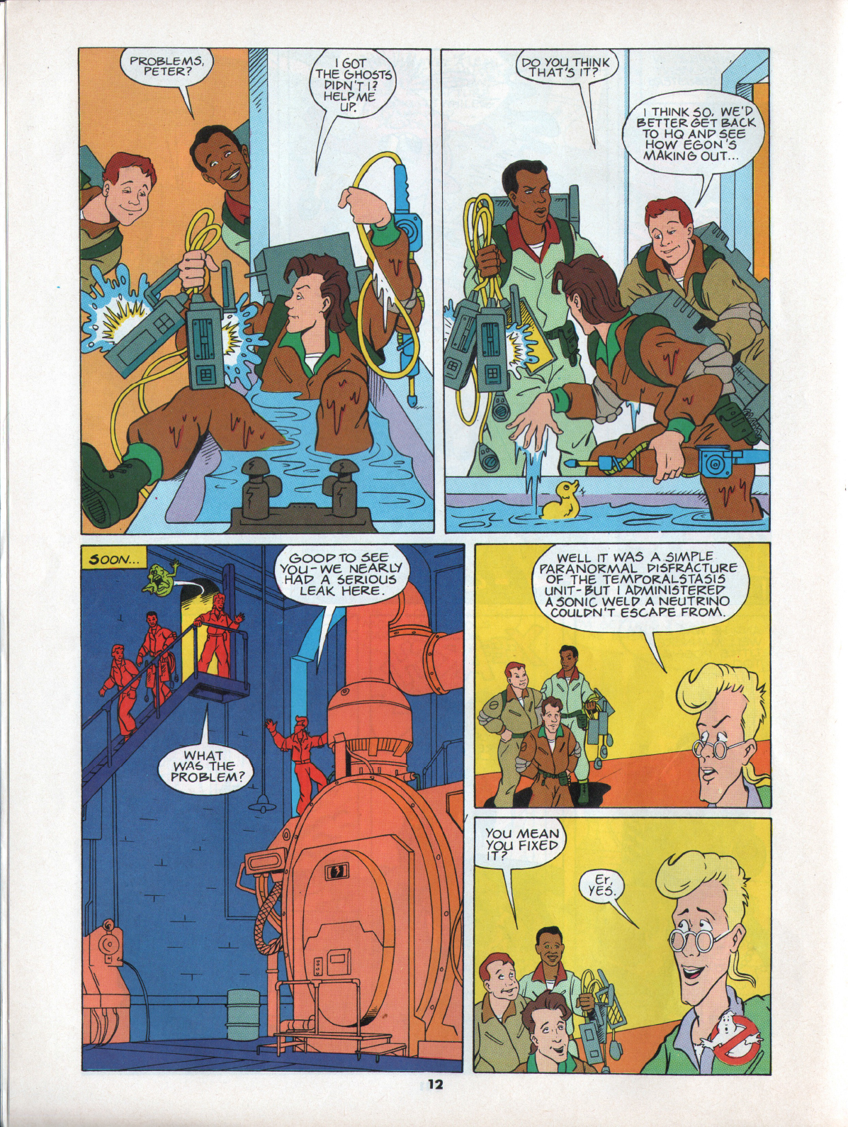 Read online The Real Ghostbusters comic -  Issue #1 - 12