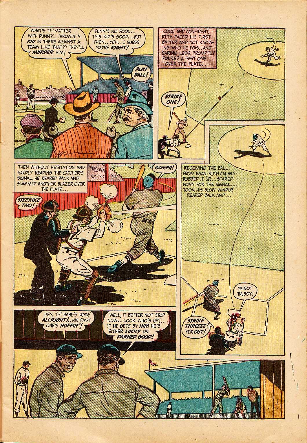 Read online Babe Ruth Sports Comics comic -  Issue #2 - 8