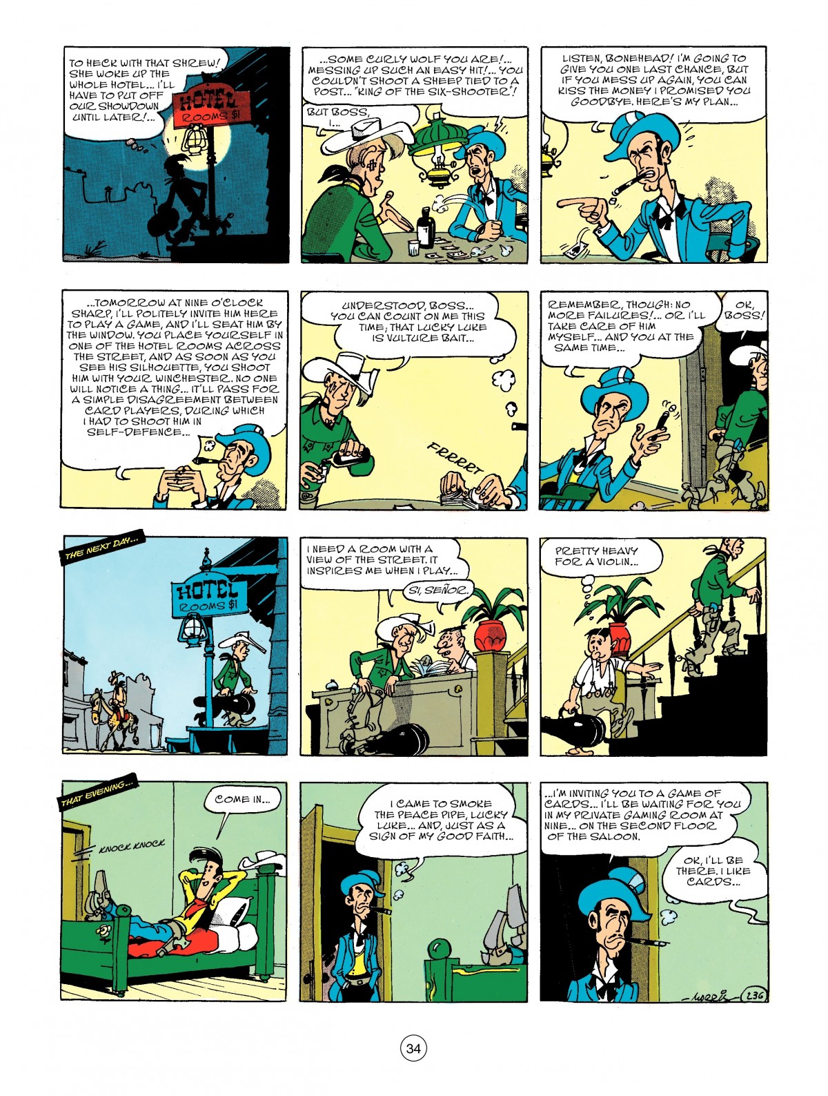 Read online A Lucky Luke Adventure comic -  Issue #44 - 34