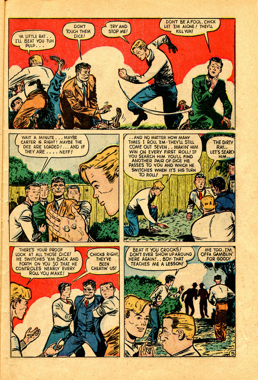 Read online Shadow Comics comic -  Issue #97 - 41