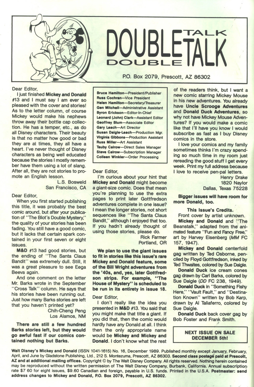 Read online Walt Disney's Mickey and Donald comic -  Issue #16 - 2