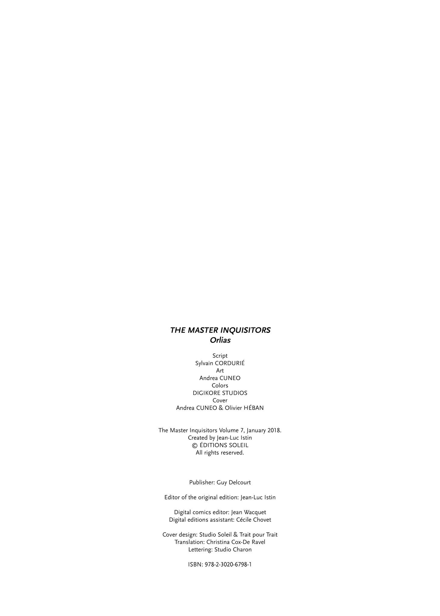 Read online The Master Inquisitors comic -  Issue #7 - 2