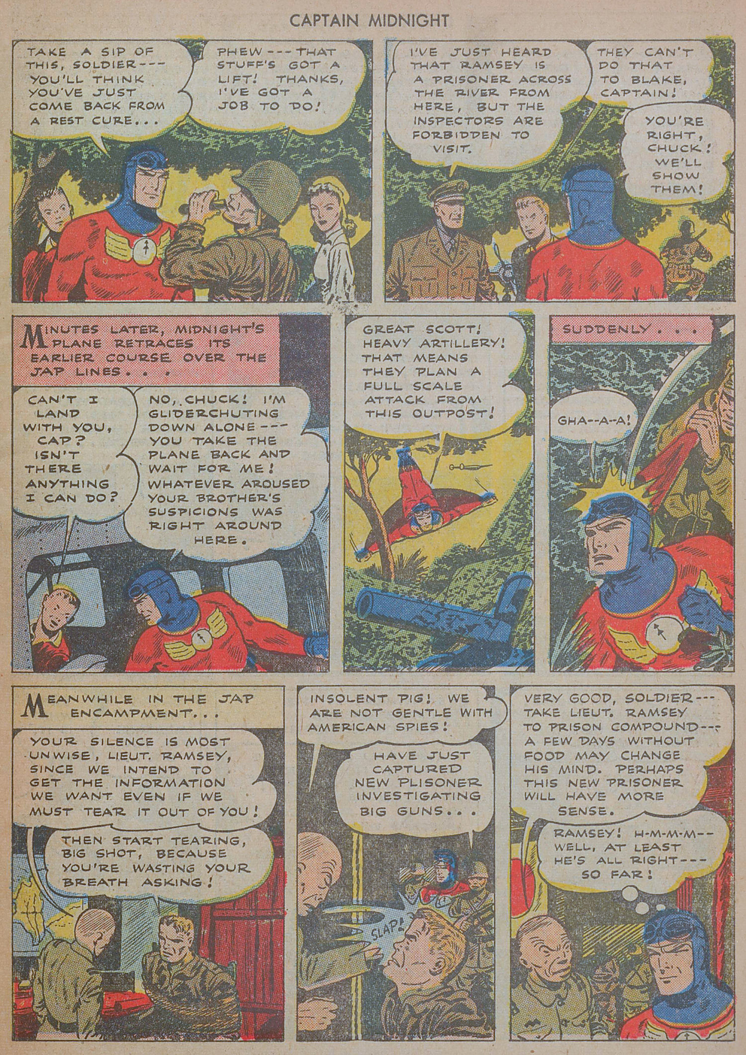 Read online Captain Midnight (1942) comic -  Issue #24 - 7