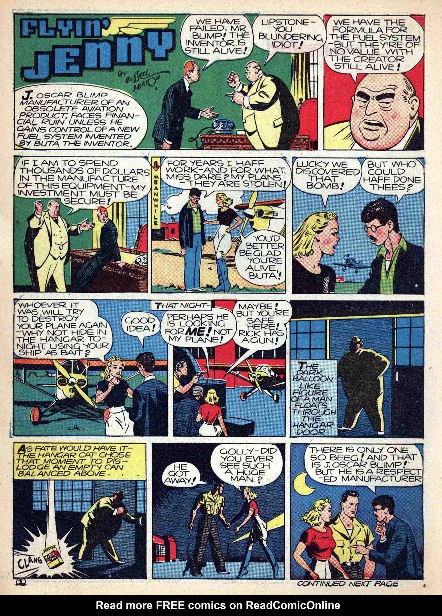 Read online Reg'lar Fellers Heroic Comics comic -  Issue #7 - 10