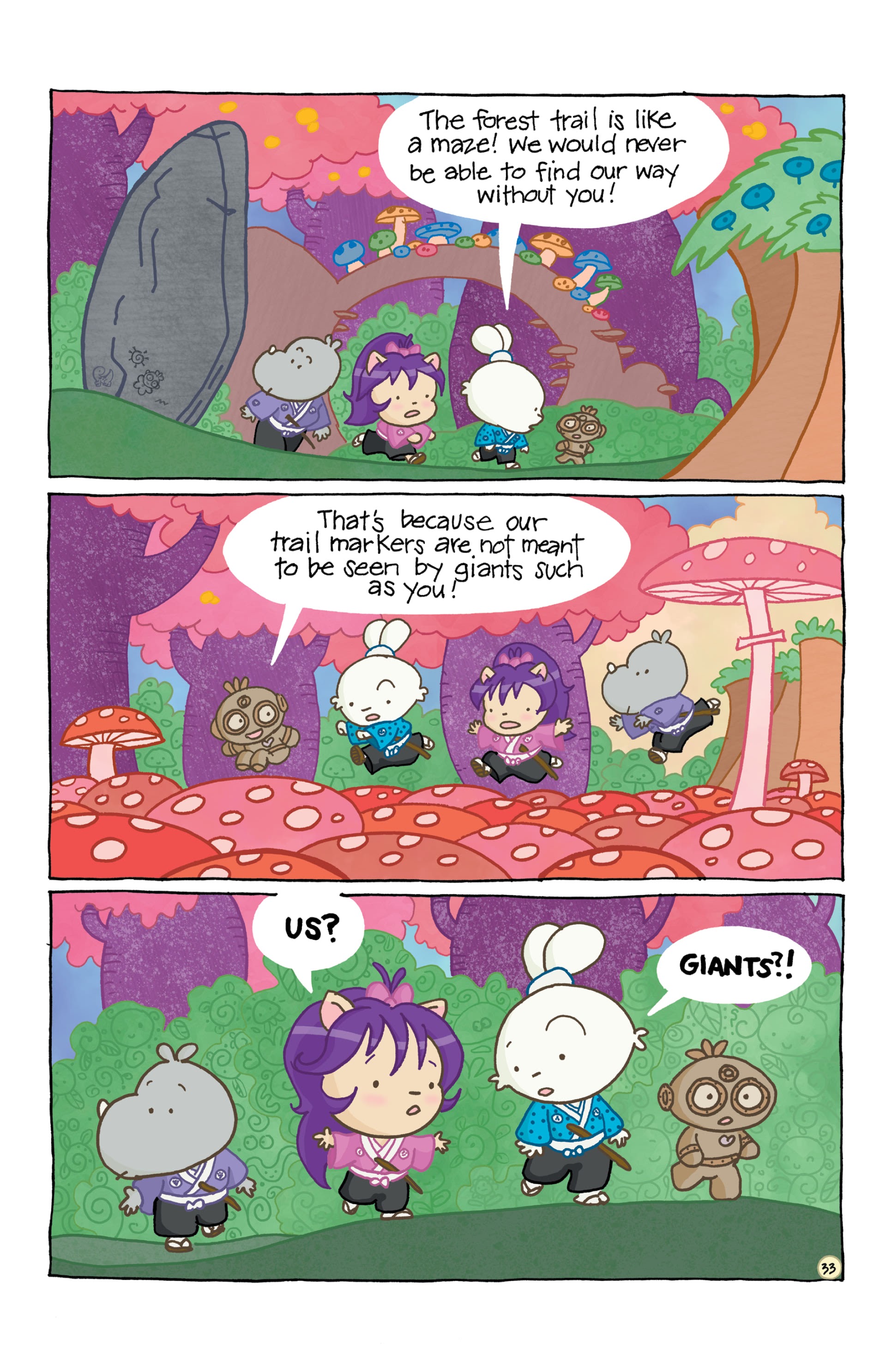 Read online Chibi-Usagi: Attack of the Heebie Chibis comic -  Issue # TPB - 37