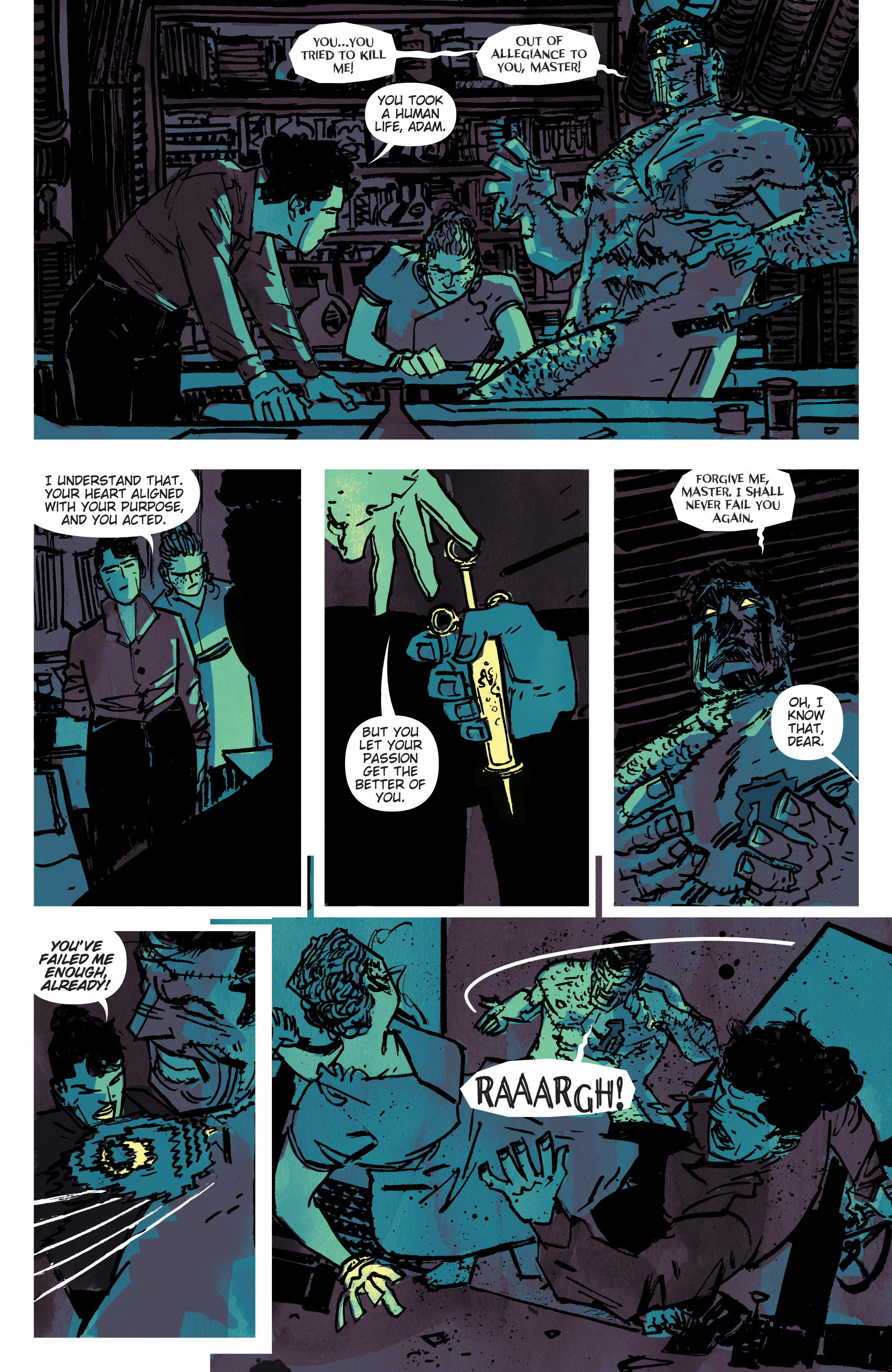 Read online Mary Shelley Monster Hunter comic -  Issue #4 - 7