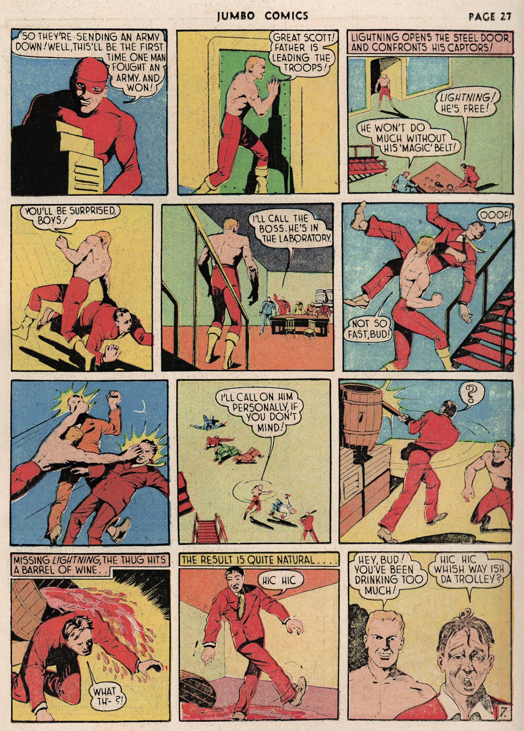 Read online Jumbo Comics comic -  Issue #16 - 29