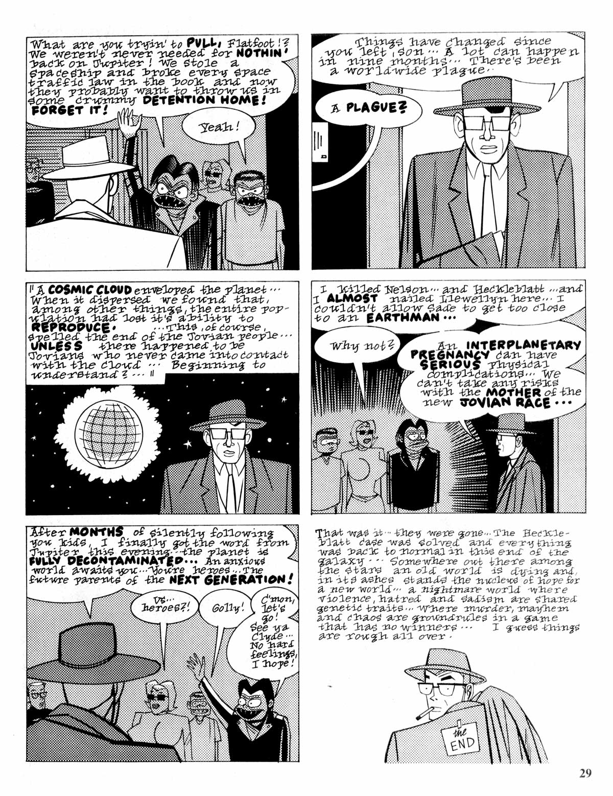 Read online Lloyd Llewellyn comic -  Issue #3 - 31