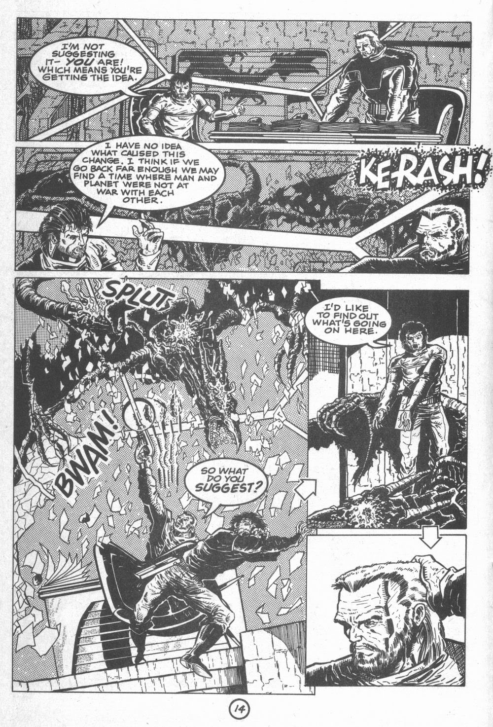 Read online Deathworld comic -  Issue #2 - 16