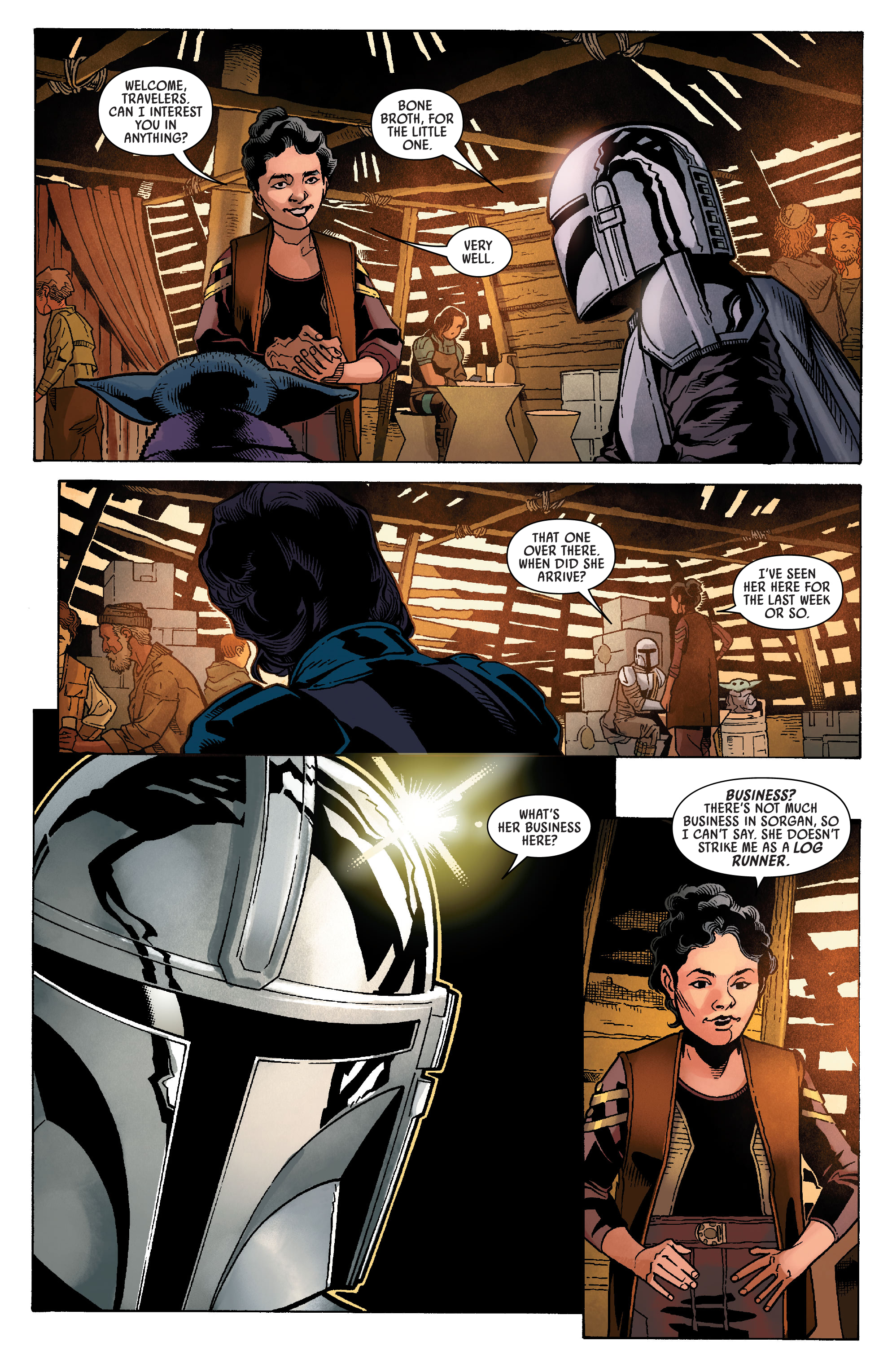 Read online Star Wars: The Mandalorian comic -  Issue #4 - 7
