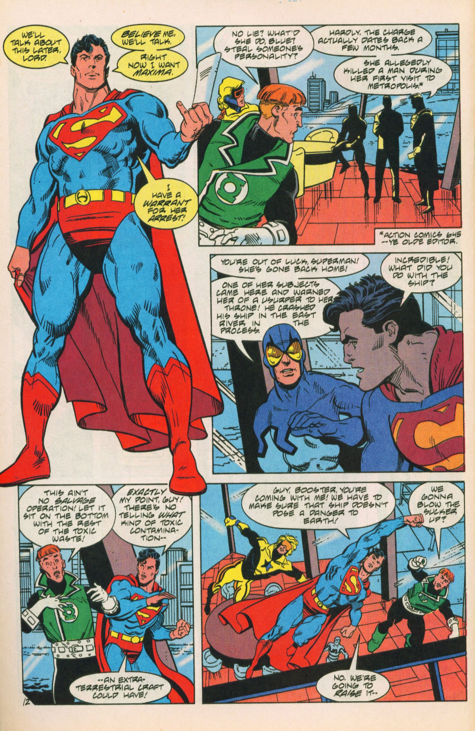 Read online Justice League America comic -  Issue #63 - 13