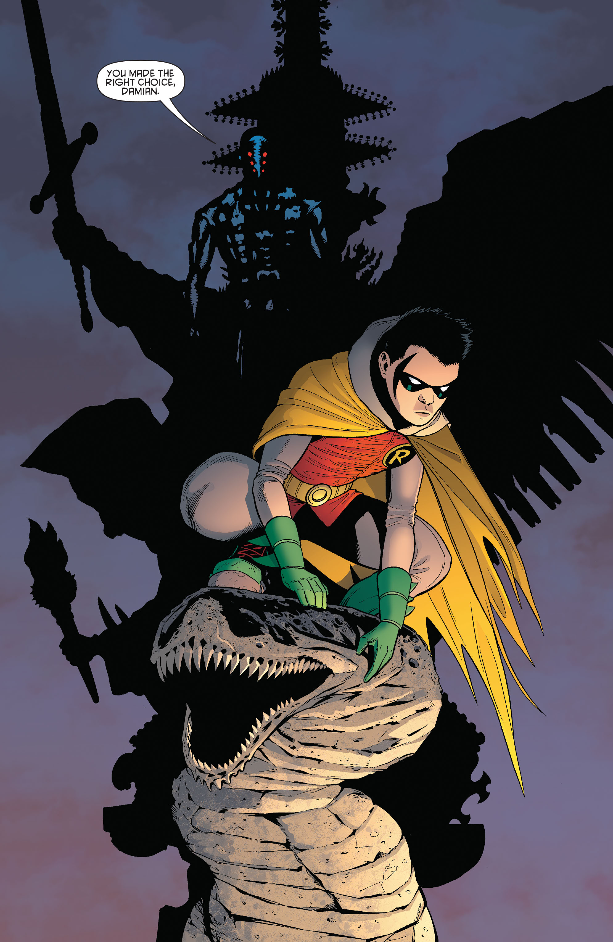 Read online Batman and Robin (2011) comic -  Issue # _Bad Blood (DC Essential Edition) (Part 1) - 94