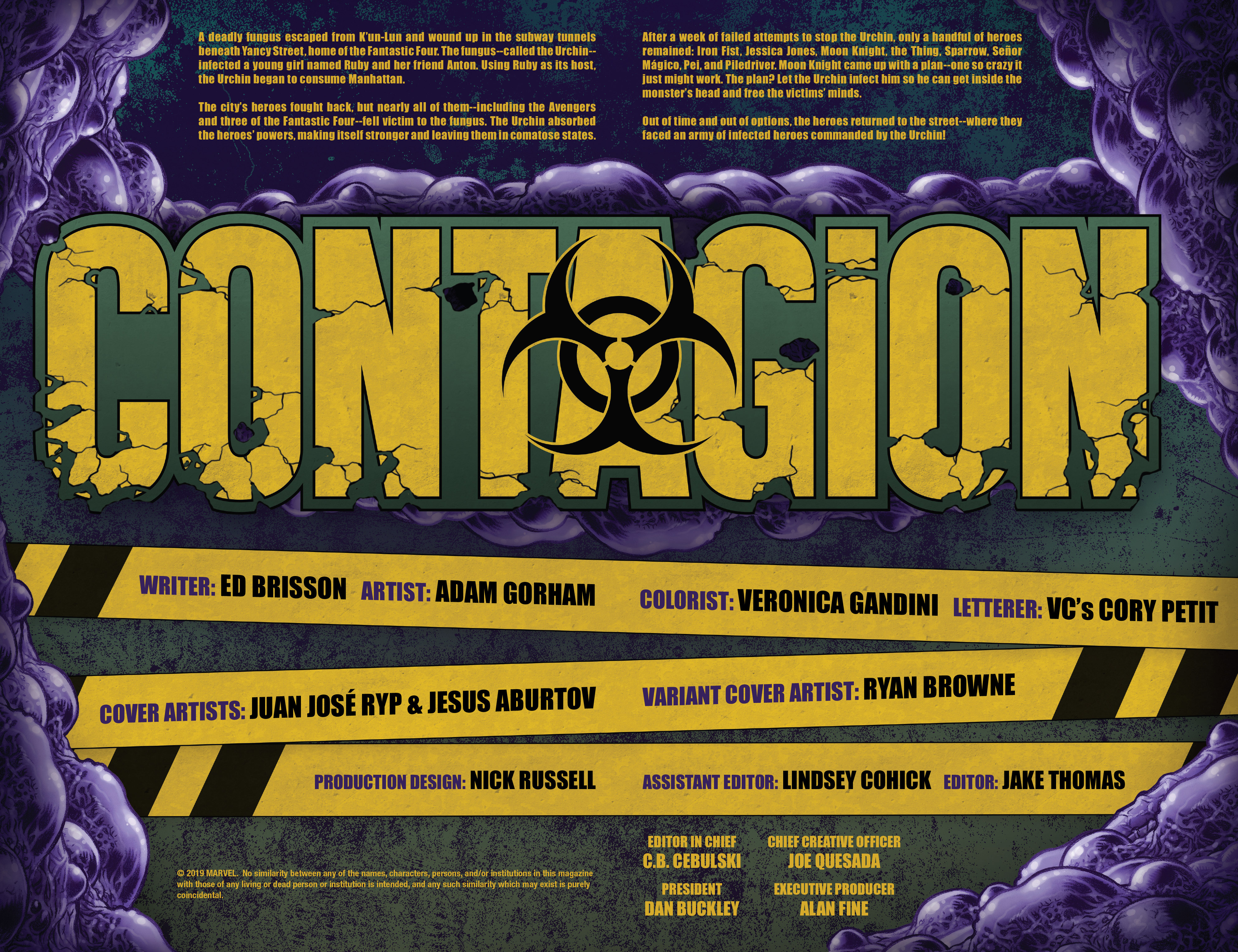 Read online Contagion comic -  Issue #5 - 4