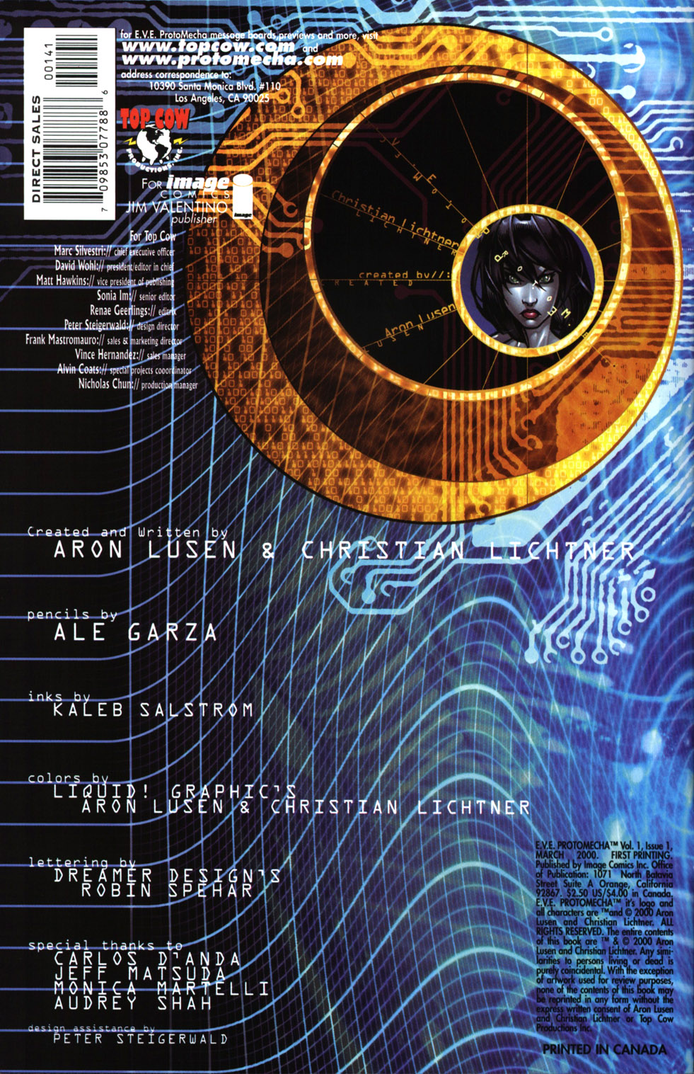 Read online E.V.E. ProtoMecha comic -  Issue #1 - 2