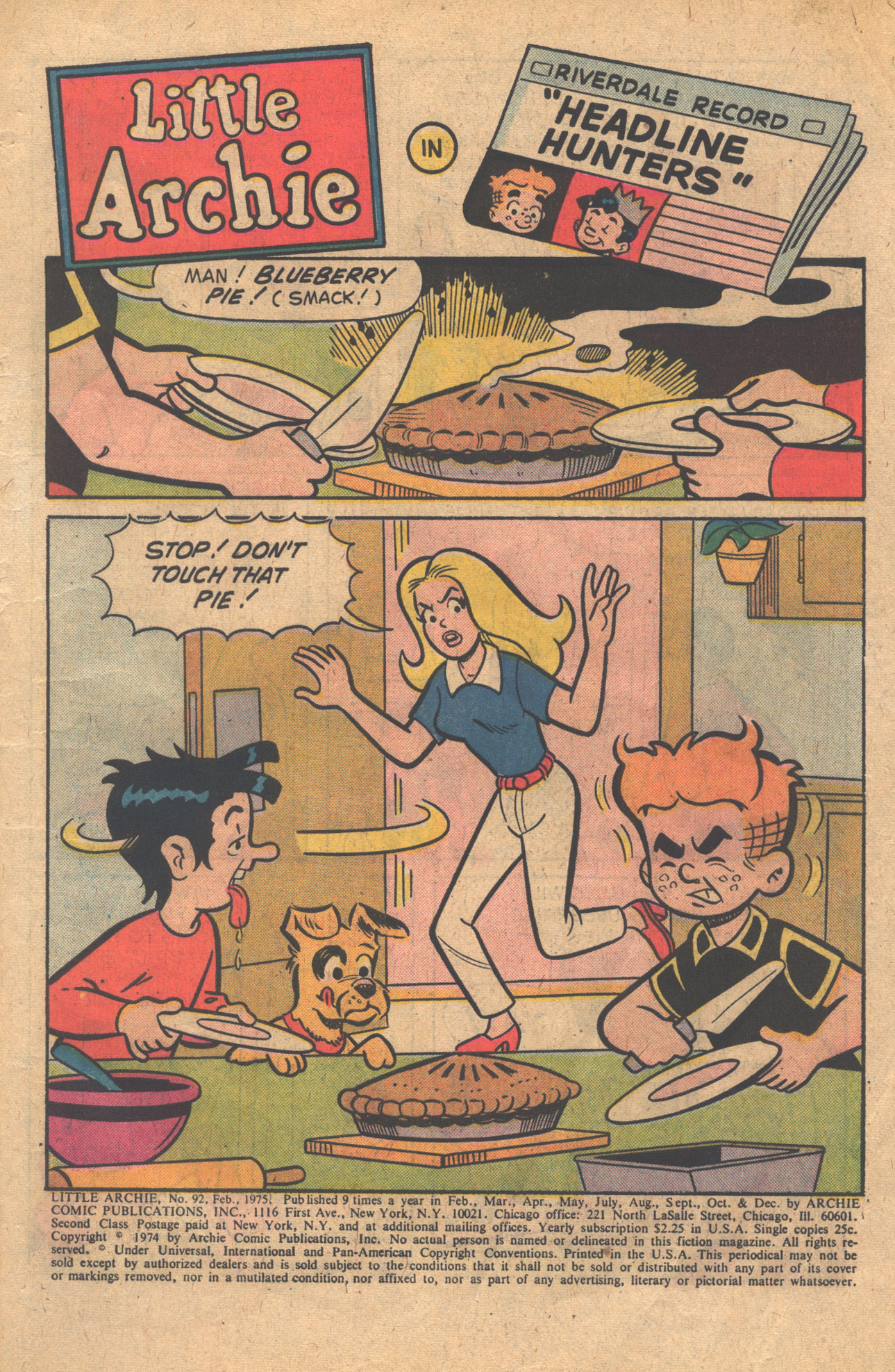 Read online The Adventures of Little Archie comic -  Issue #92 - 3