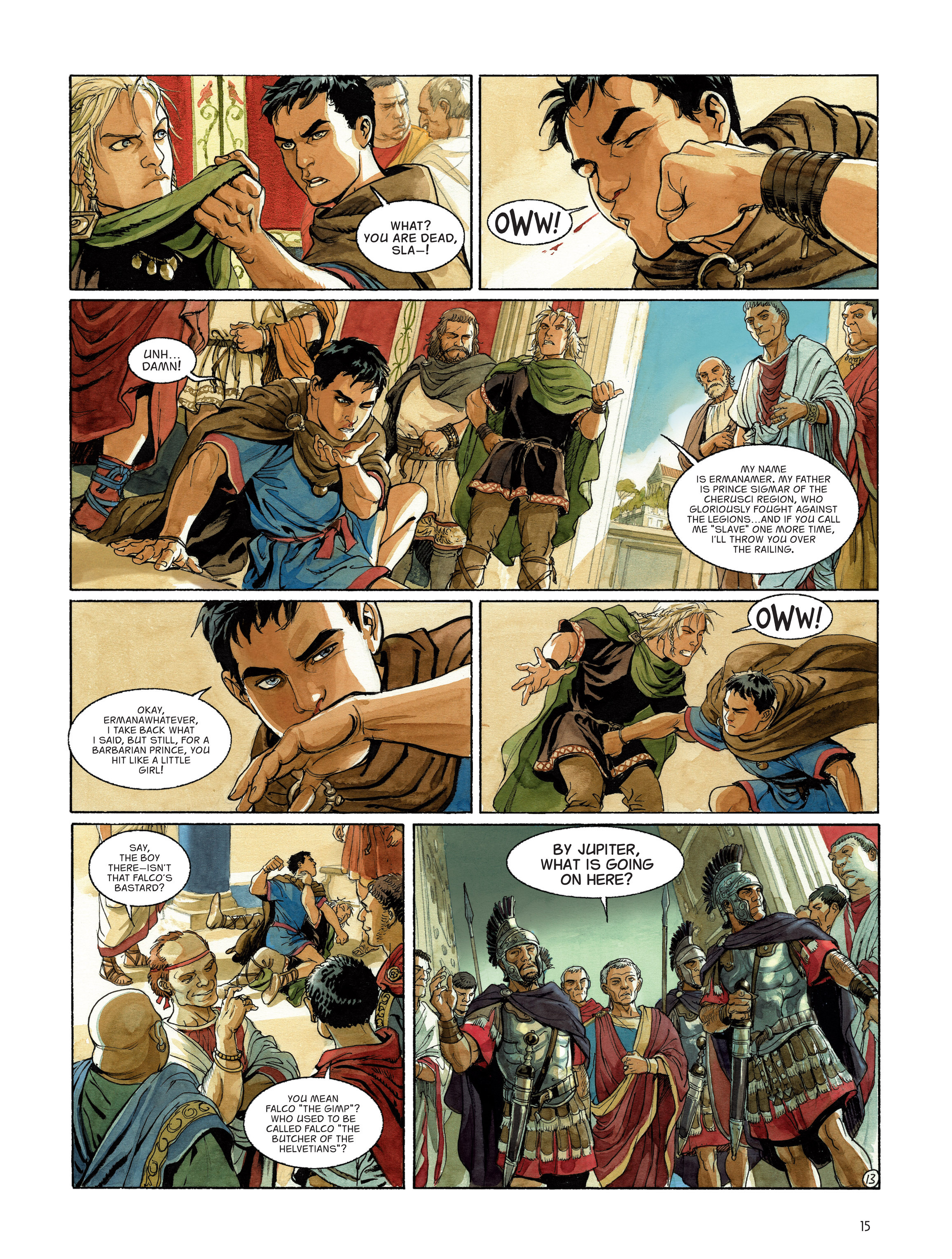 Read online The Eagles of Rome comic -  Issue # TPB 1 - 16