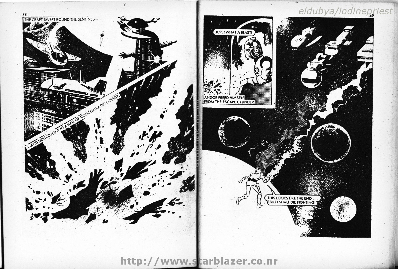 Read online Starblazer comic -  Issue #67 - 26