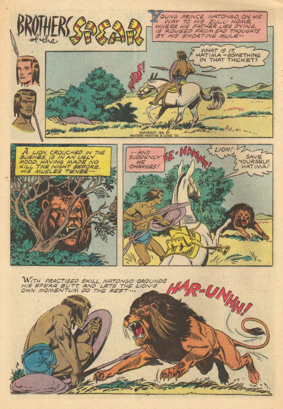 Read online Tarzan (1948) comic -  Issue #81 - 28
