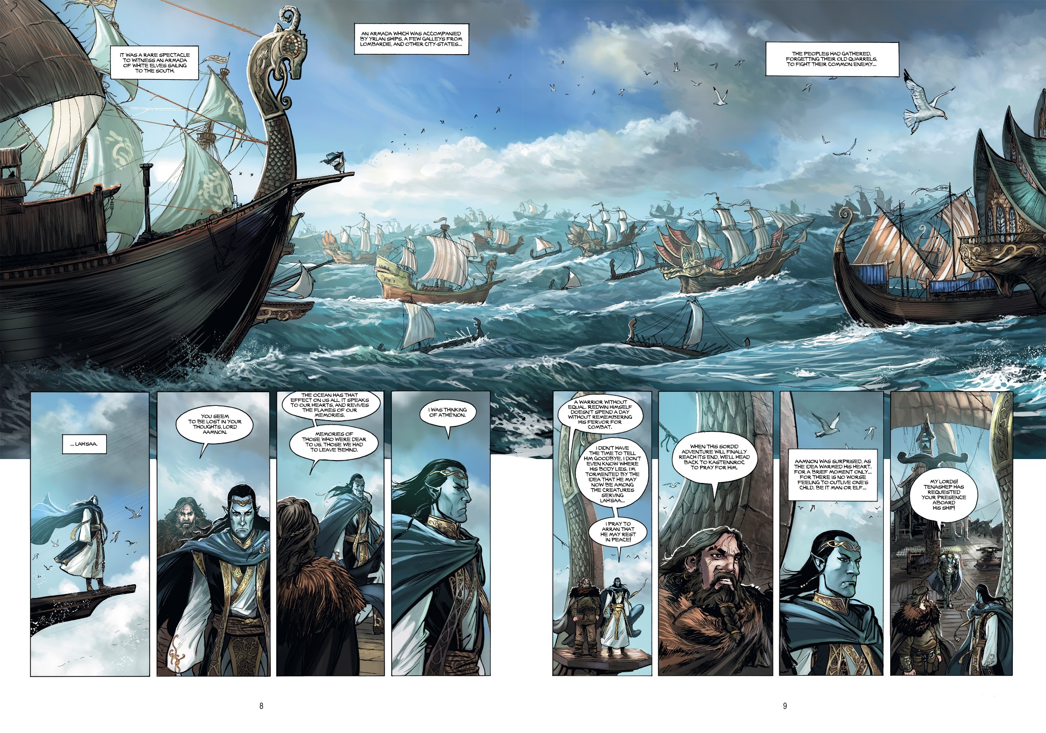 Read online Elves comic -  Issue #16 - 8