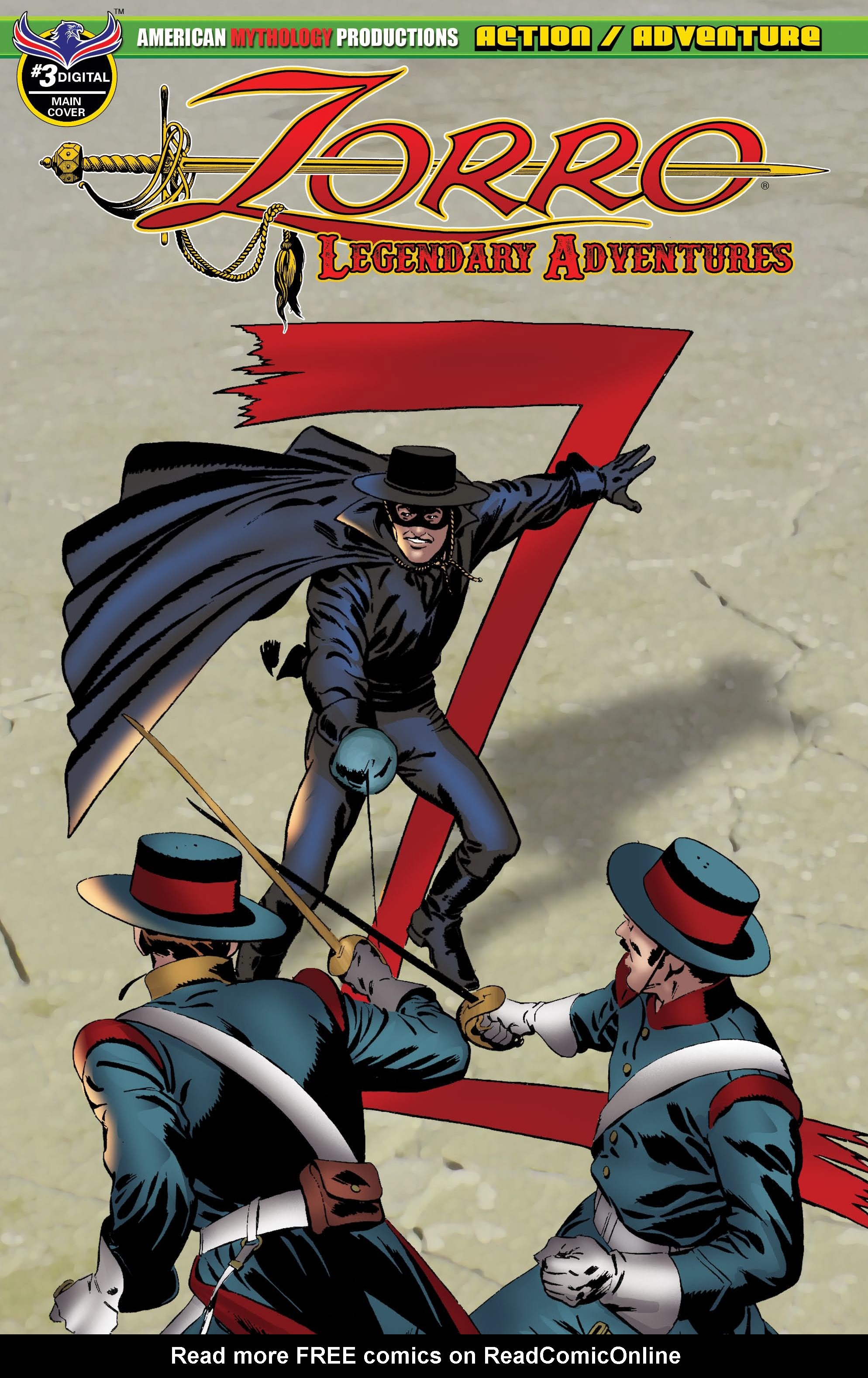 Read online Zorro: Legendary Adventures comic -  Issue #3 - 1