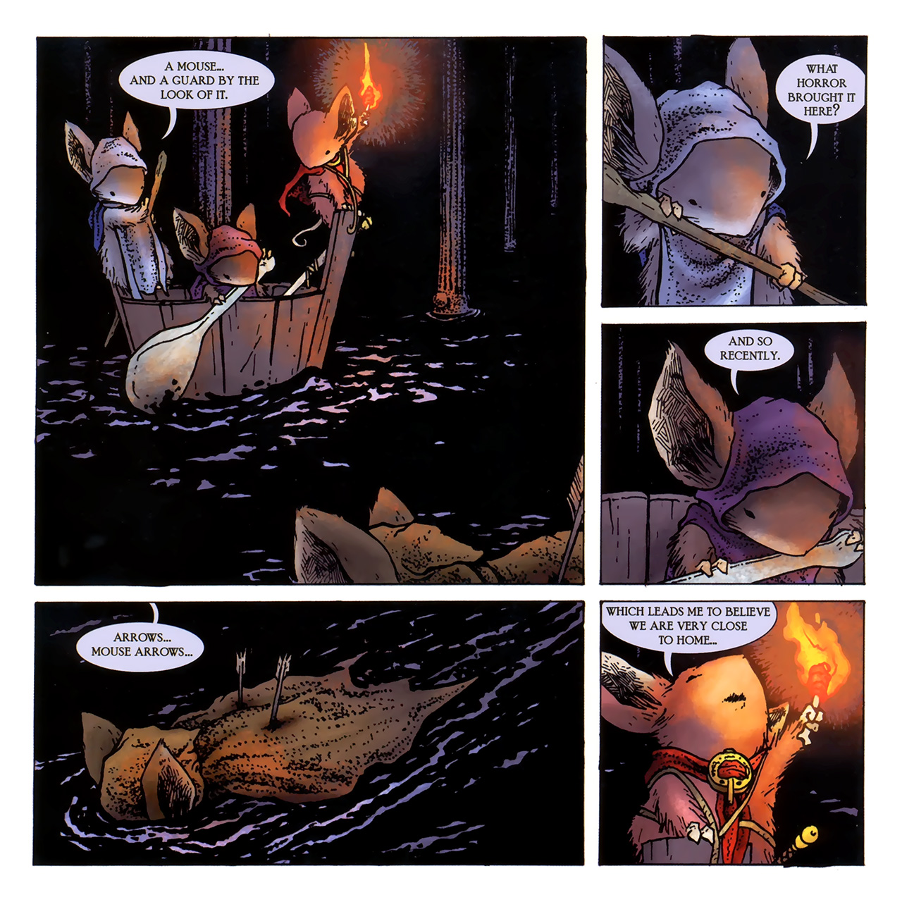 Read online Mouse Guard: Winter 1152 comic -  Issue #5 - 18