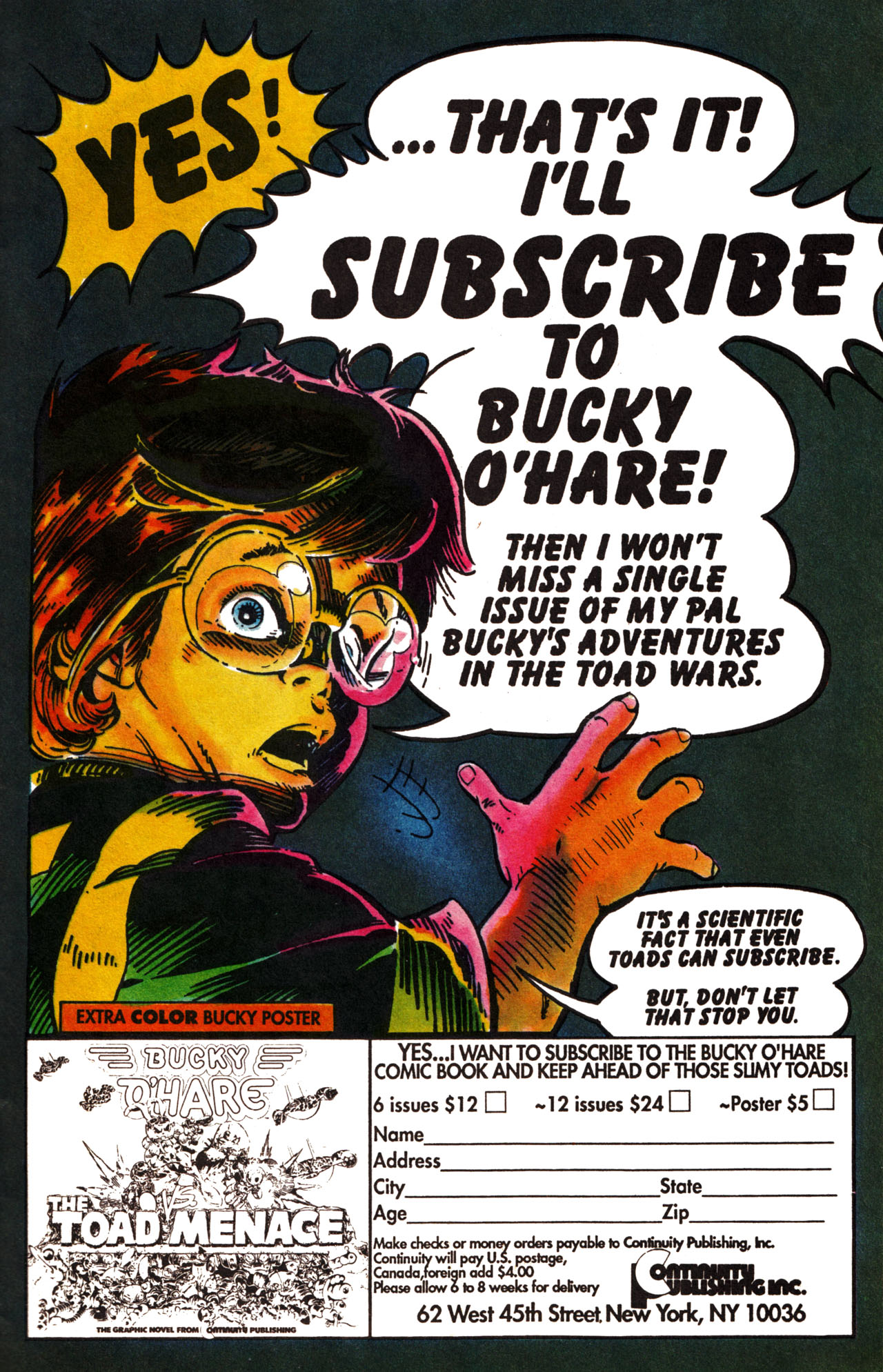 Read online Bucky O'Hare (1991) comic -  Issue #5 - 13