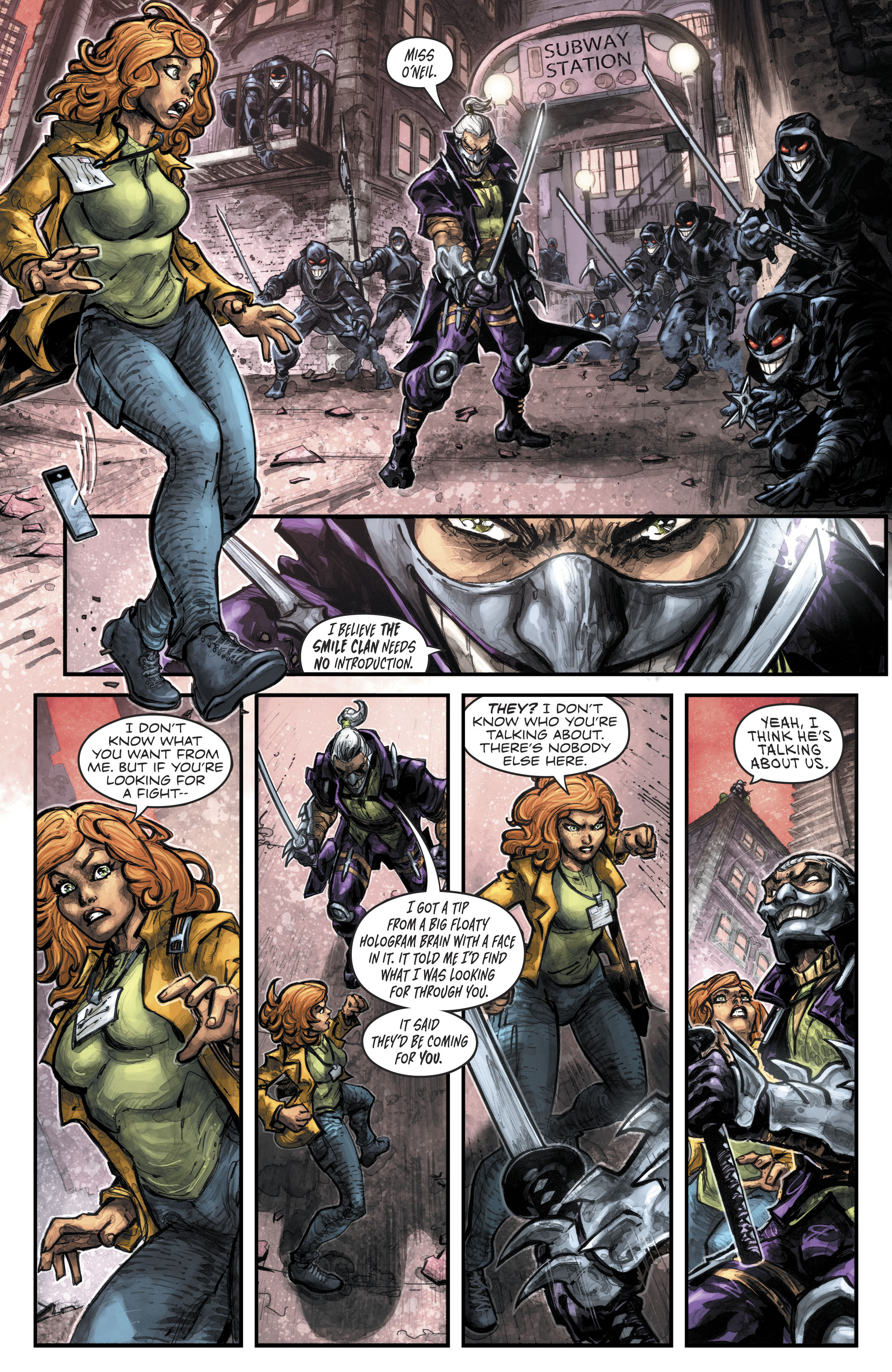 Read online Batman/Teenage Mutant Ninja Turtles III comic -  Issue #3 - 14