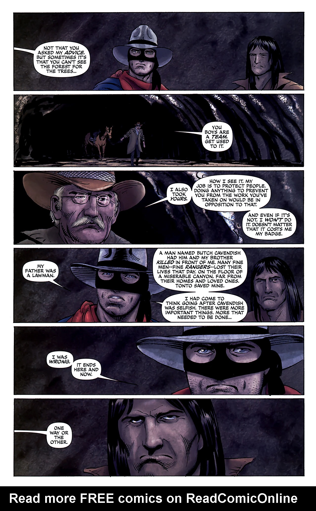 Read online The Lone Ranger (2006) comic -  Issue #20 - 22