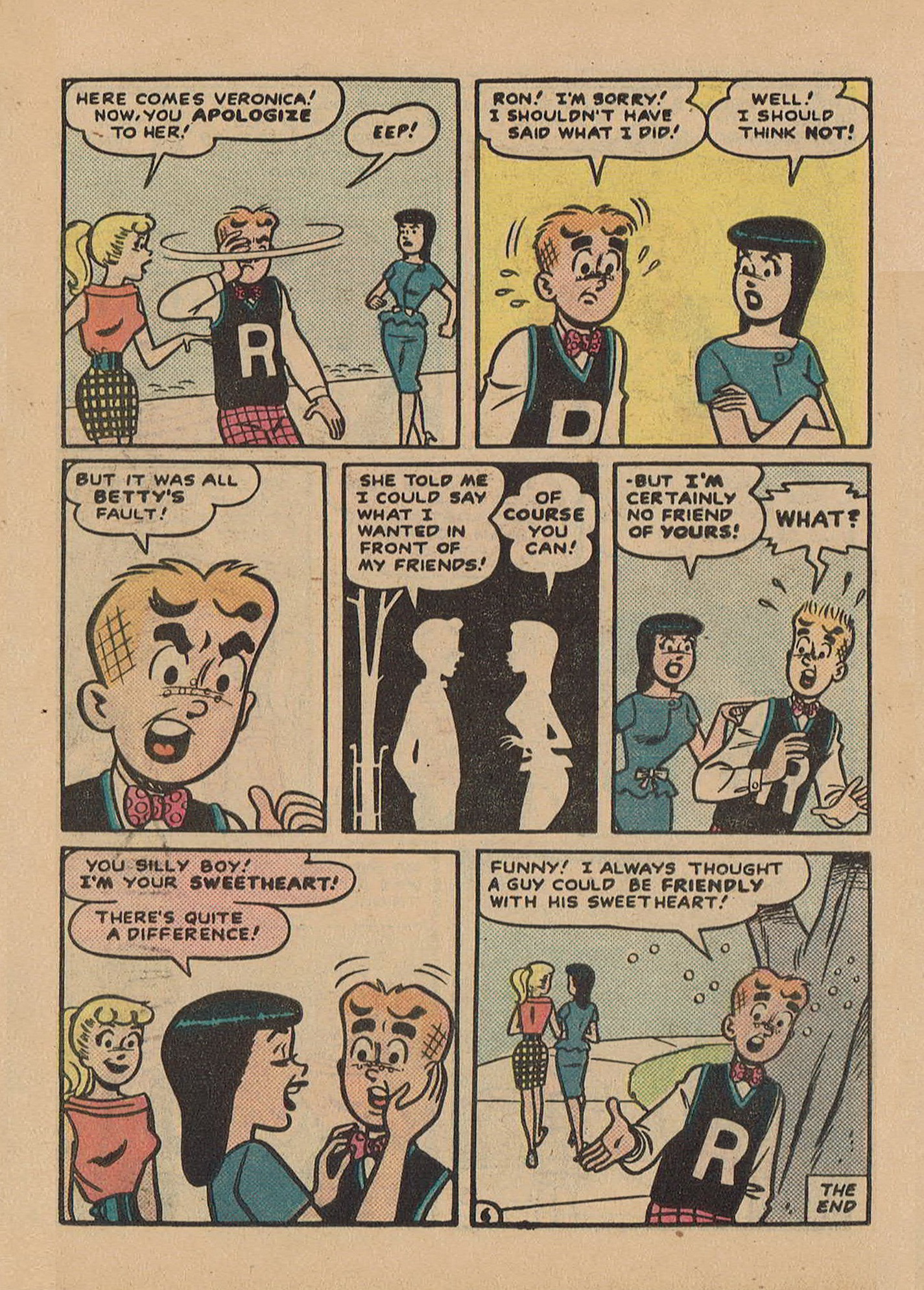 Read online Betty and Veronica Digest Magazine comic -  Issue #9 - 54