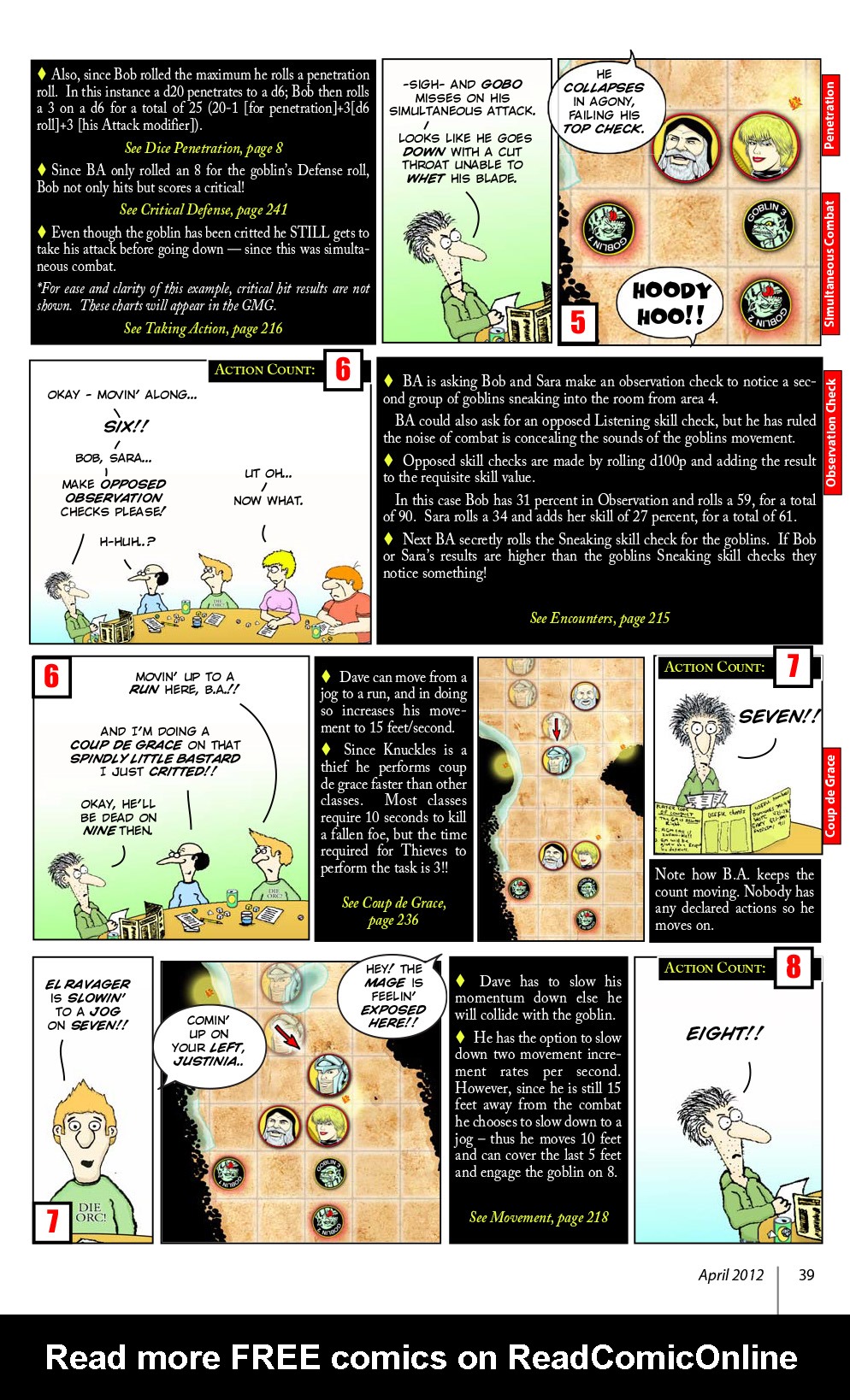 Read online Knights of the Dinner Table comic -  Issue #186 - 41