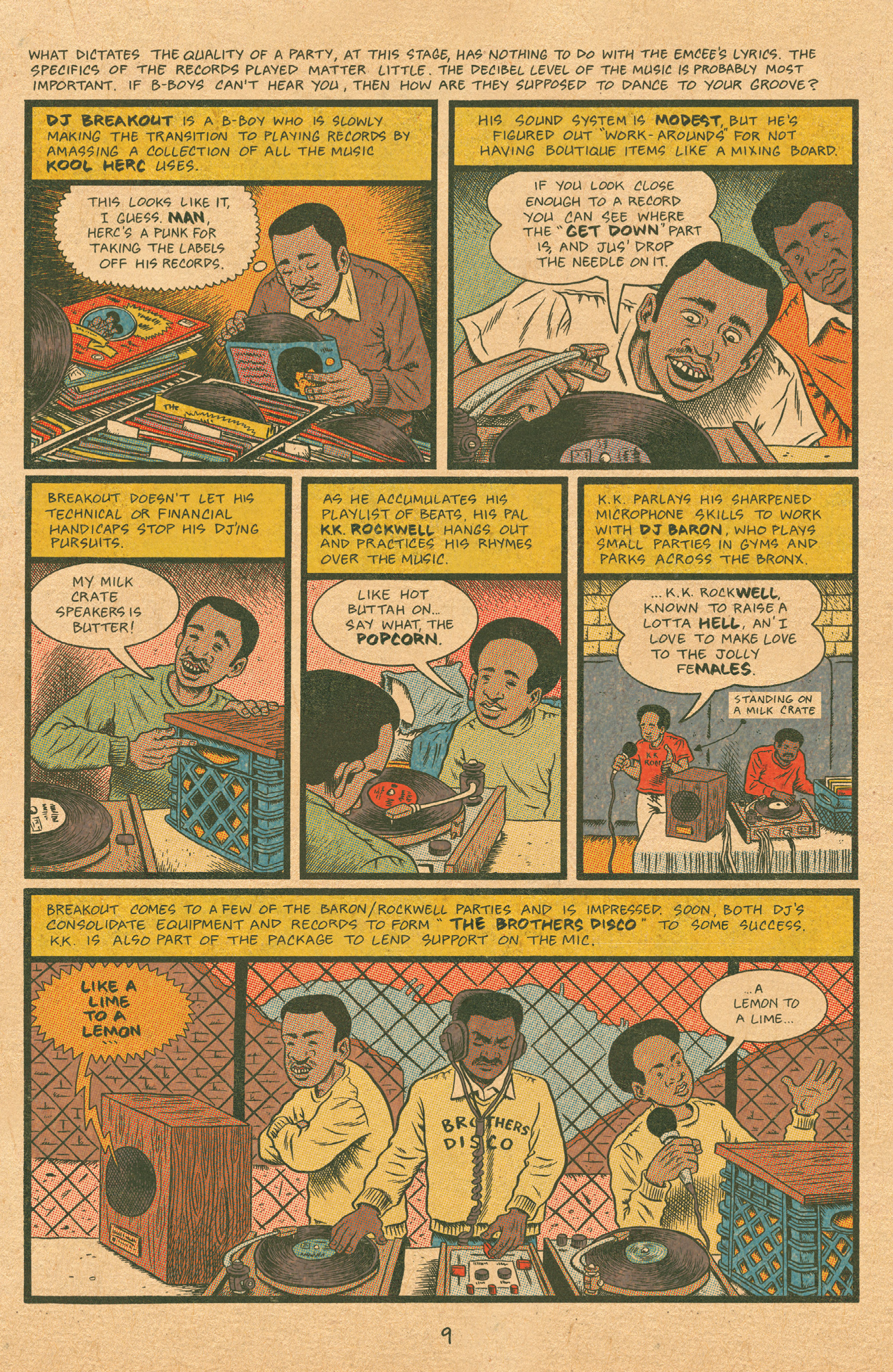 Read online Hip Hop Family Tree (2015) comic -  Issue #1 - 11