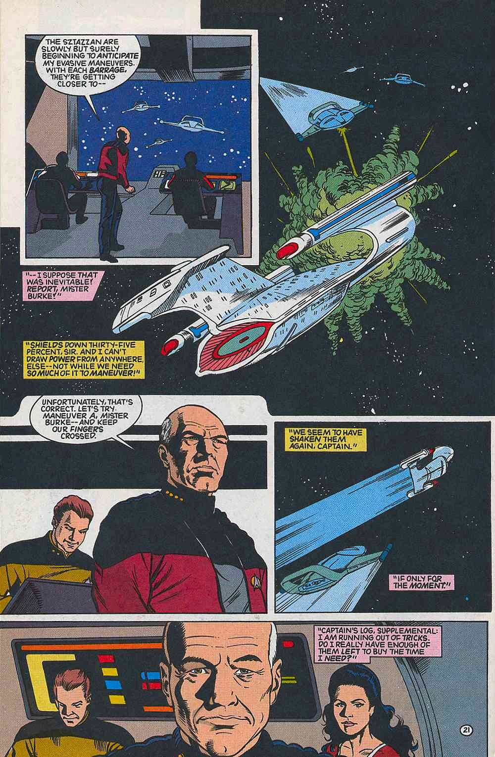 Read online Star Trek: The Next Generation (1989) comic -  Issue #42 - 22