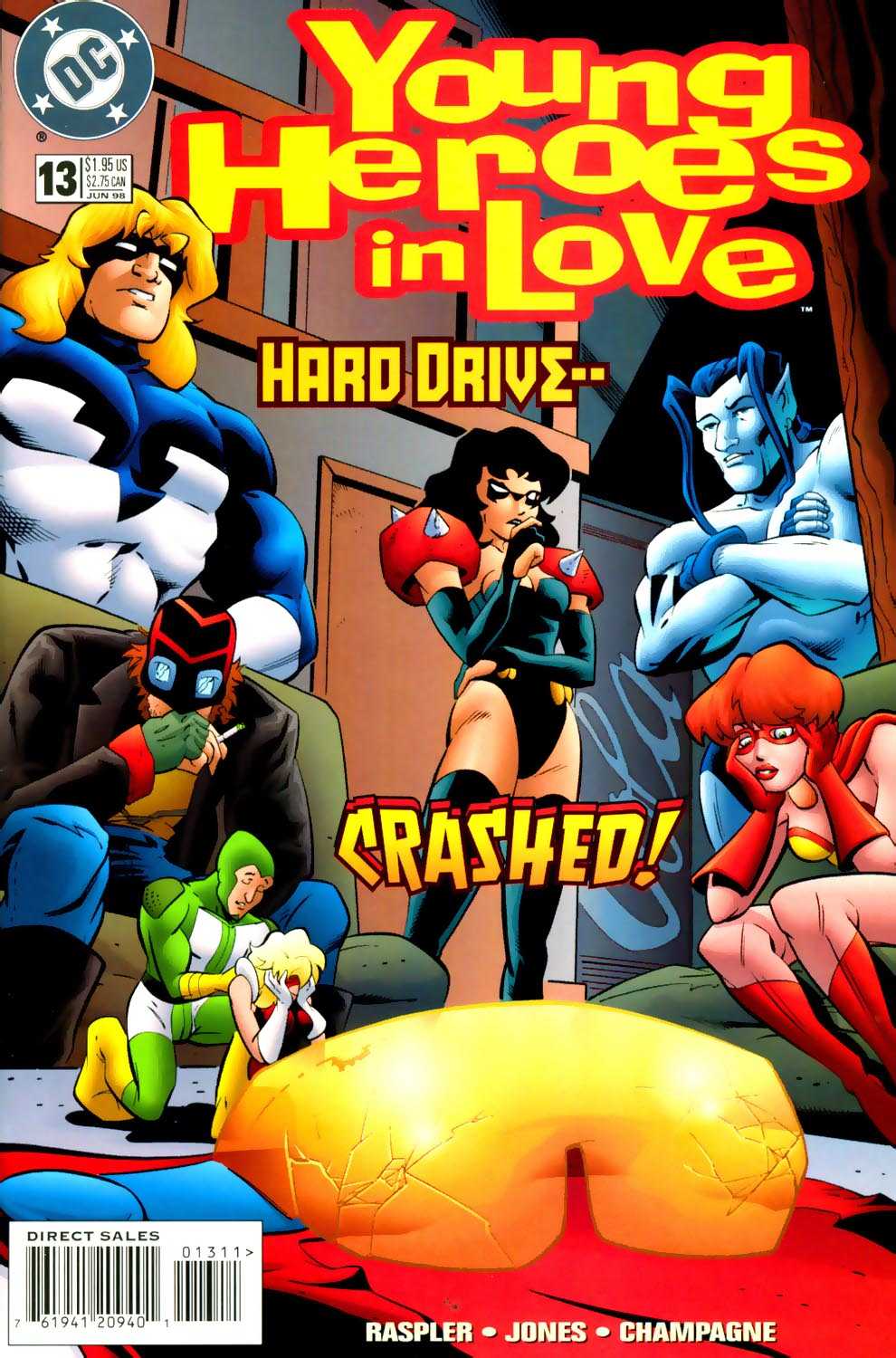 Read online Young Heroes in Love comic -  Issue #13 - 1