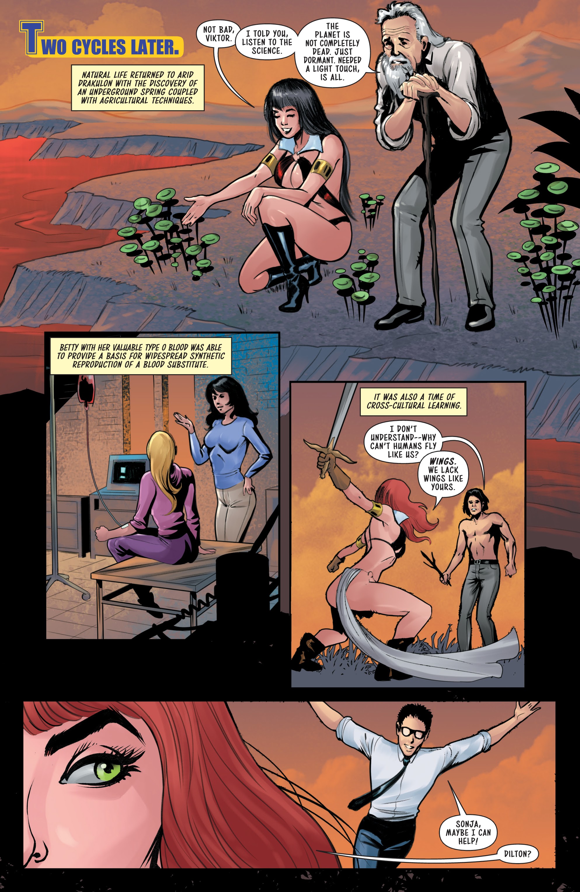Read online Red Sonja and Vampirella Meet Betty and Veronica comic -  Issue #12 - 14