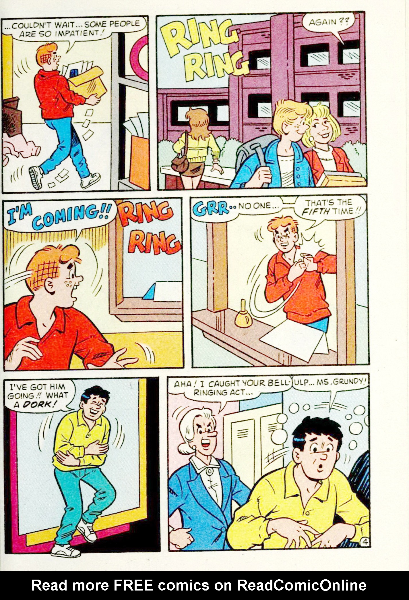 Read online Archie's Pals 'n' Gals Double Digest Magazine comic -  Issue #80 - 87