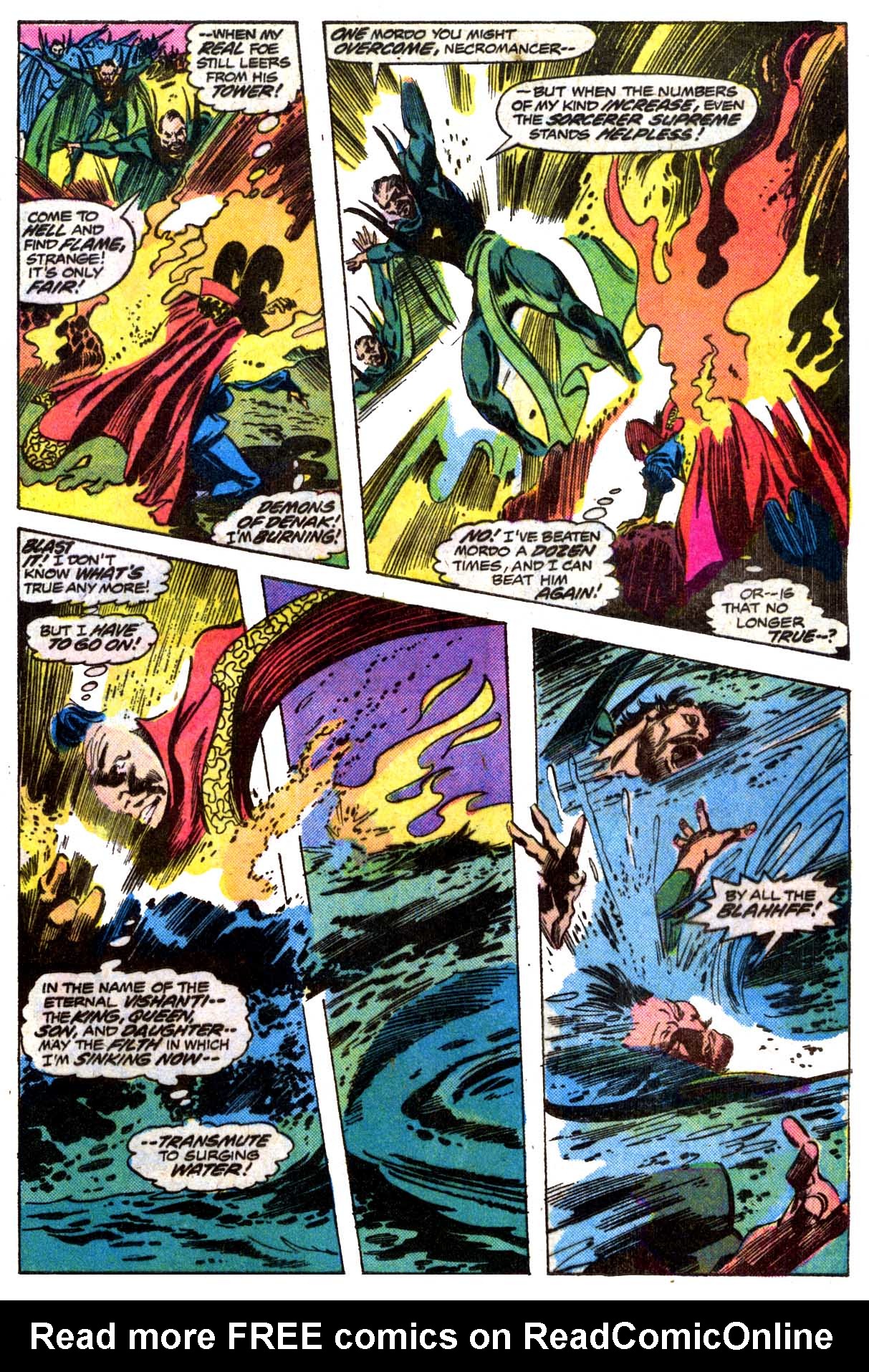 Read online Doctor Strange (1974) comic -  Issue #16 - 10