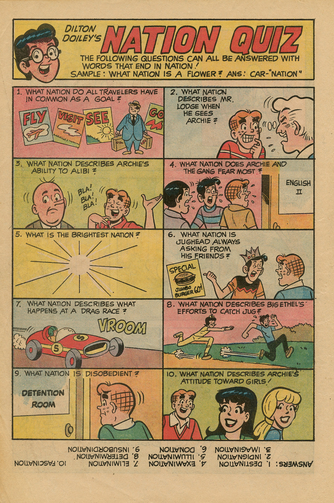 Read online Archie's Joke Book Magazine comic -  Issue #162 - 6