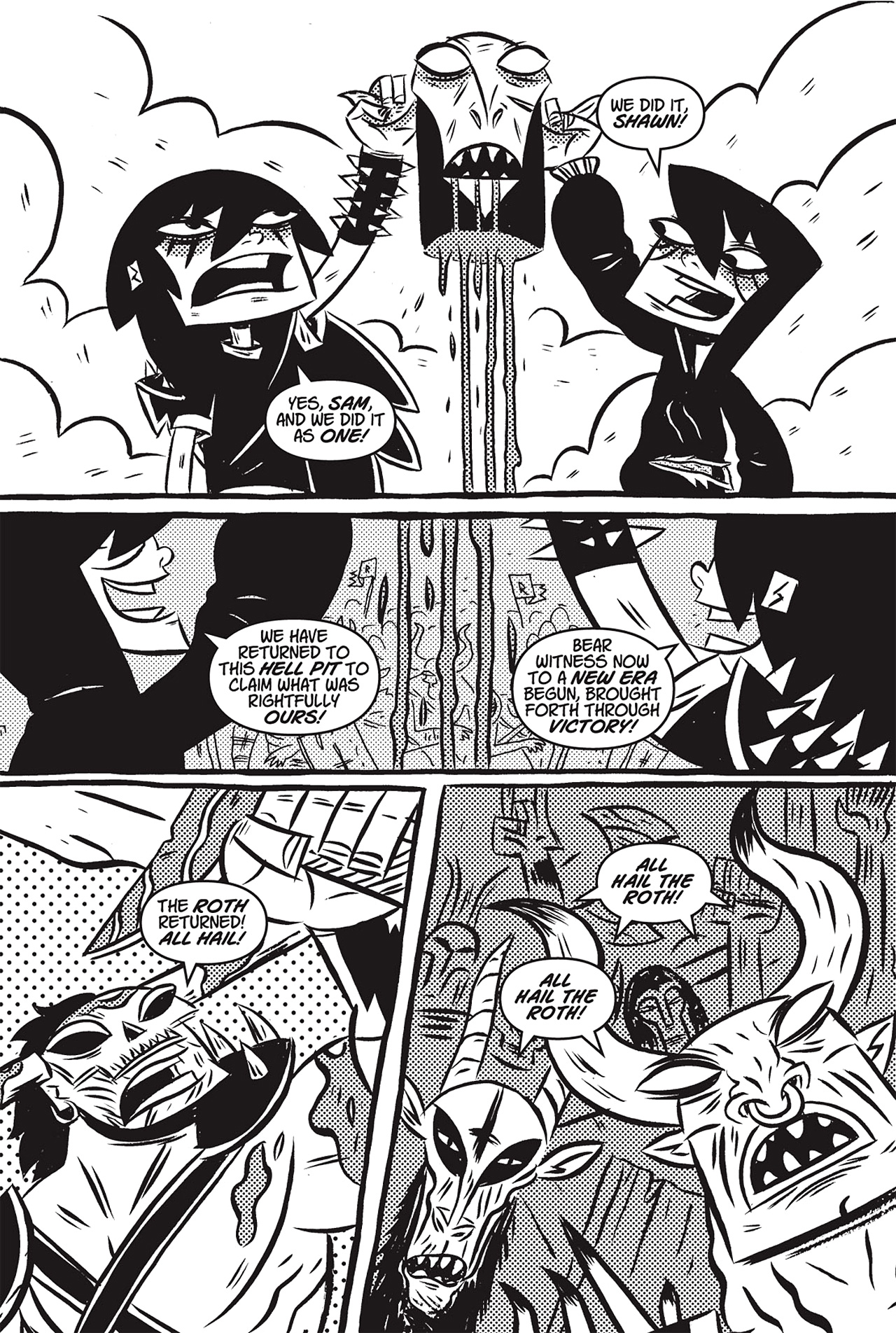 Read online Black Metal comic -  Issue #1 - 158