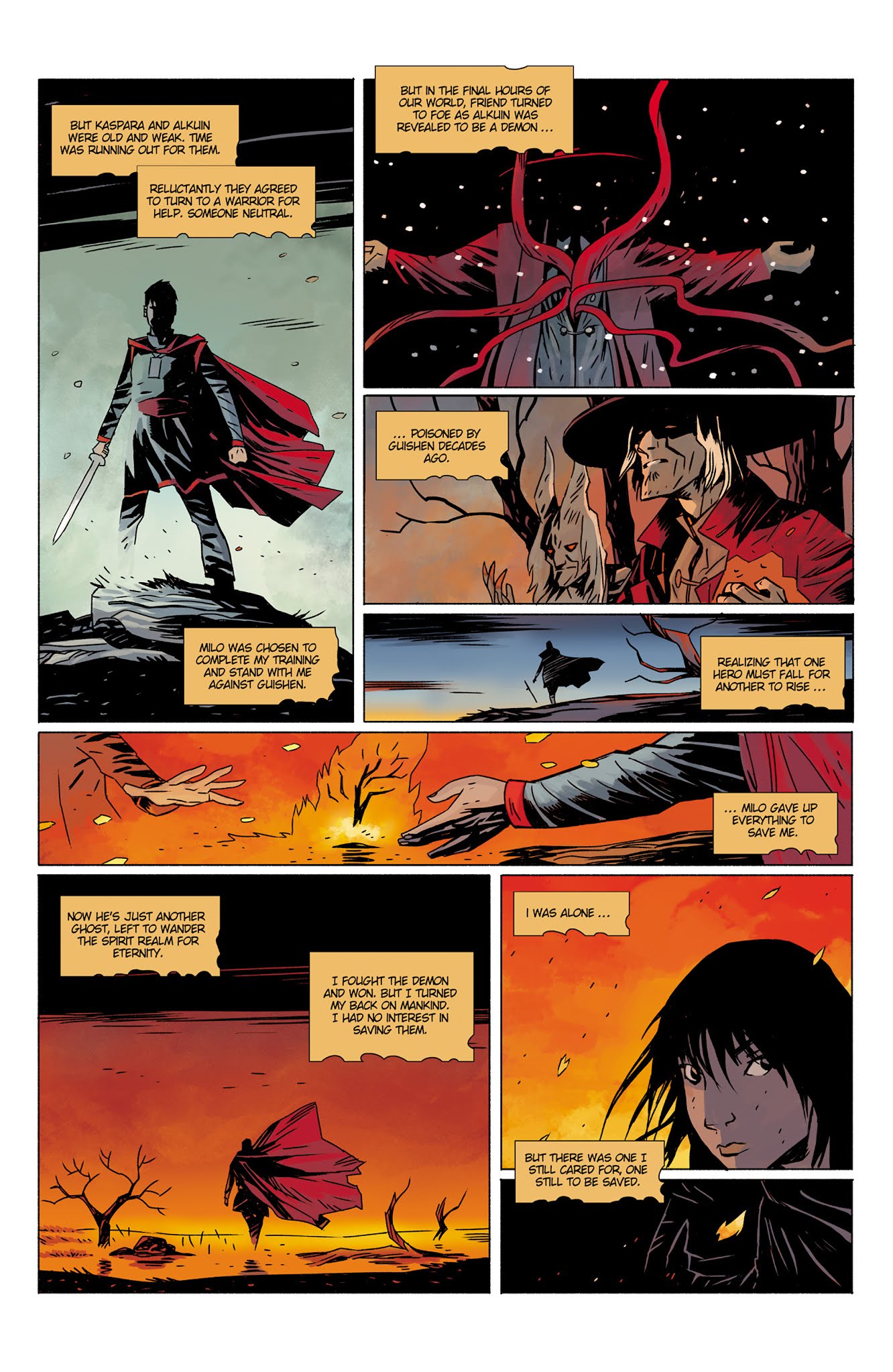 Read online The Portent: Ashes comic -  Issue # TPB - 7