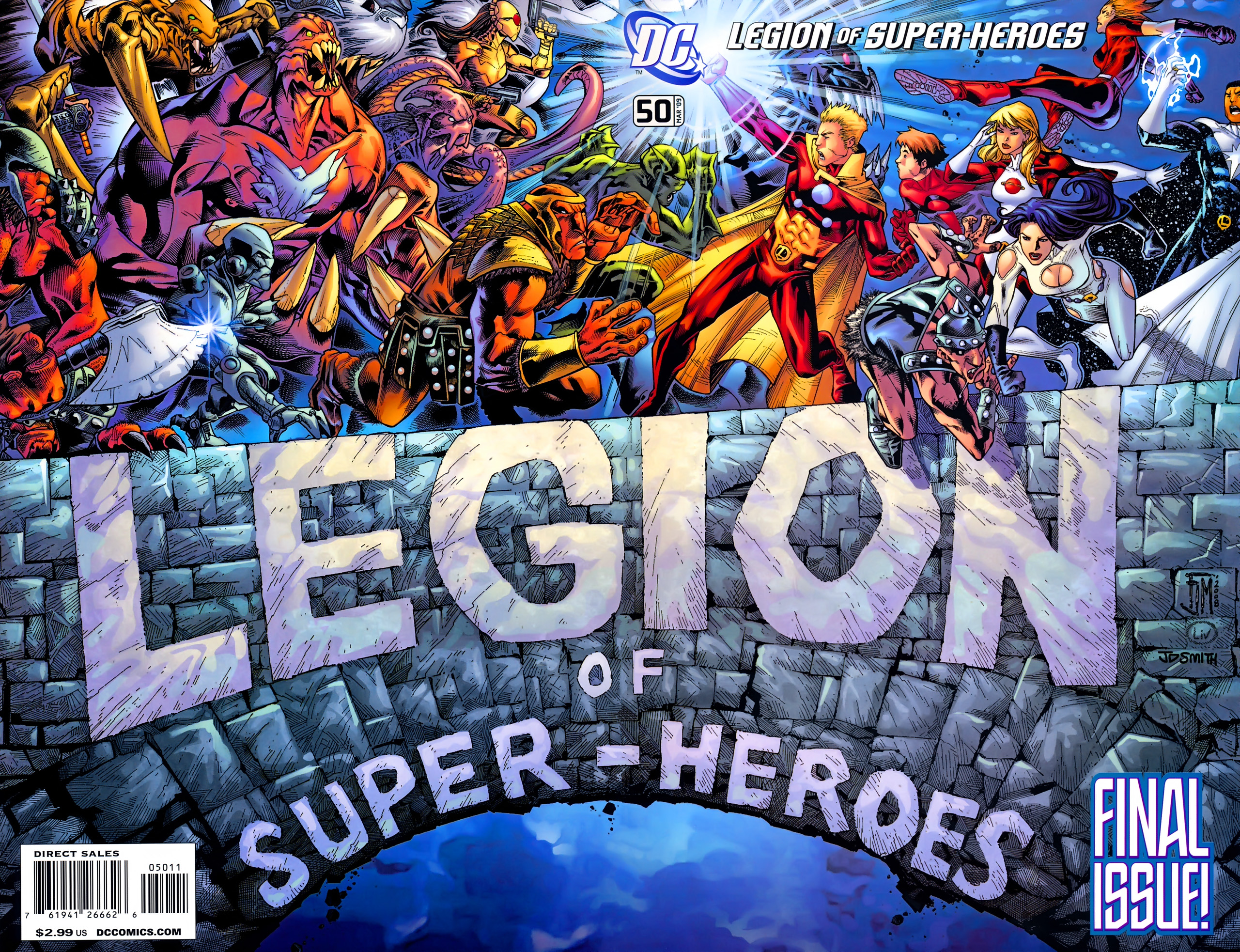 Read online Legion of Super-Heroes (2005) comic -  Issue #50 - 1