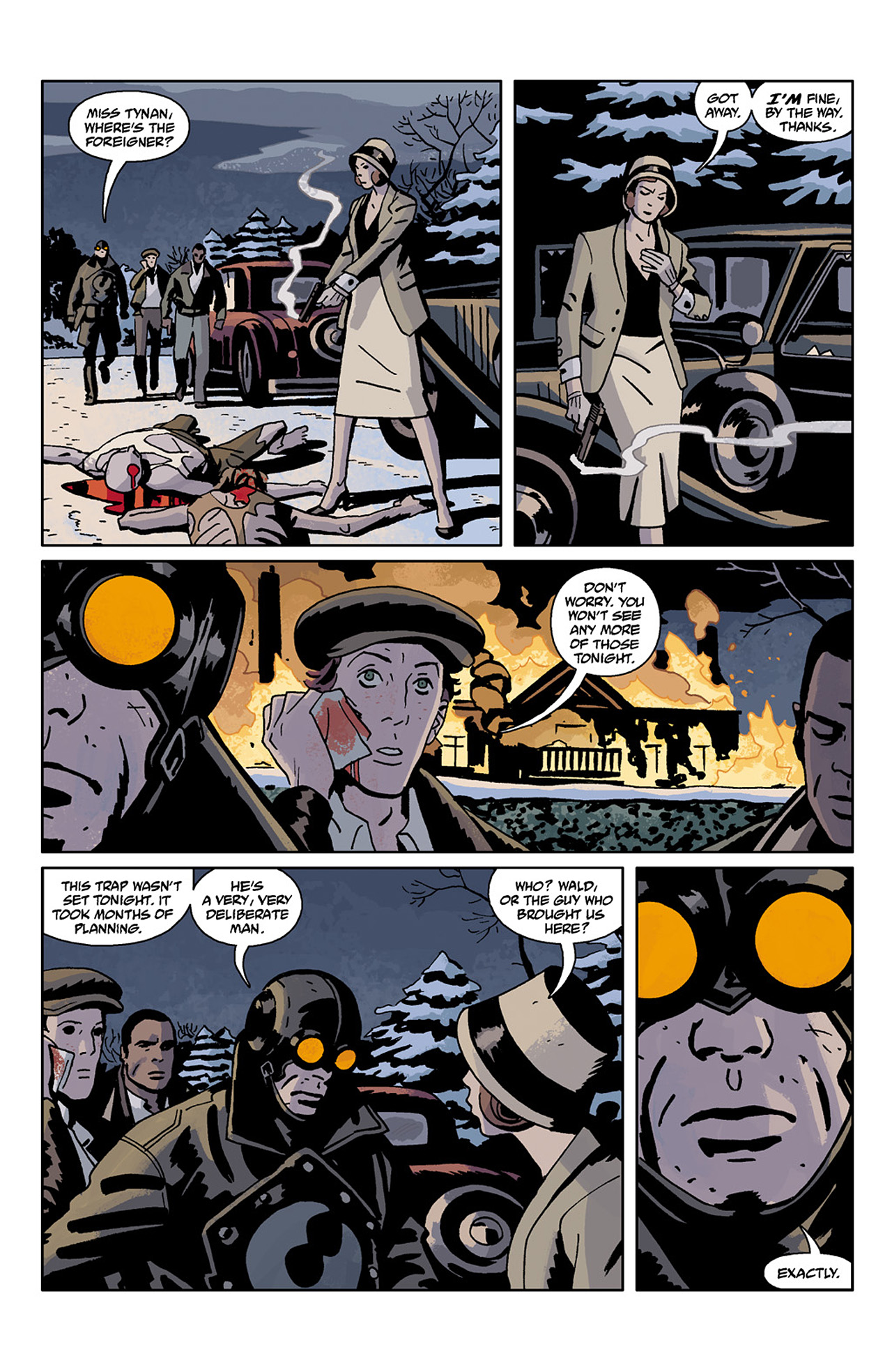 Read online Lobster Johnson: The Burning Hand comic -  Issue #5 - 18