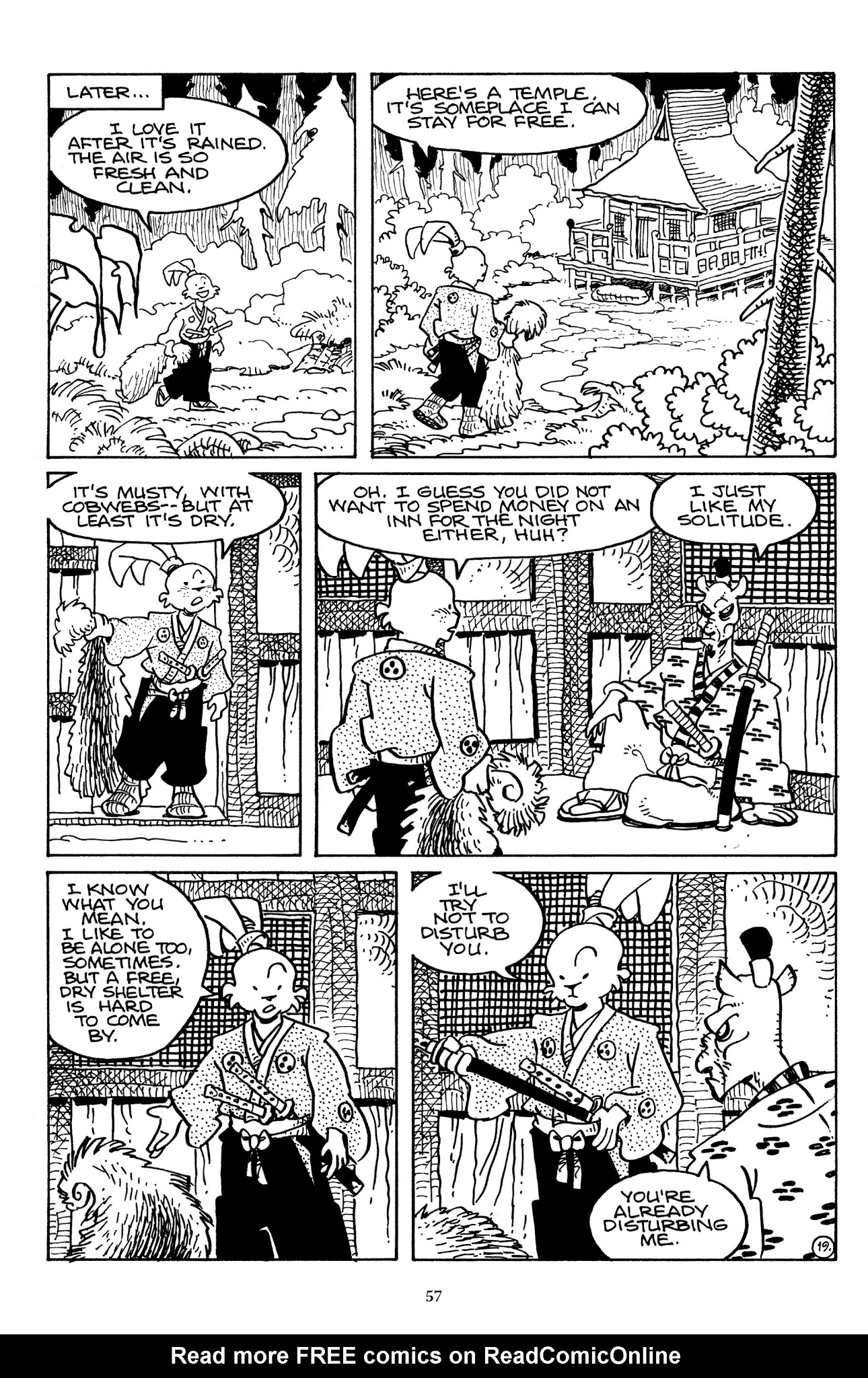 Read online The Usagi Yojimbo Saga comic -  Issue # TPB 6 - 56